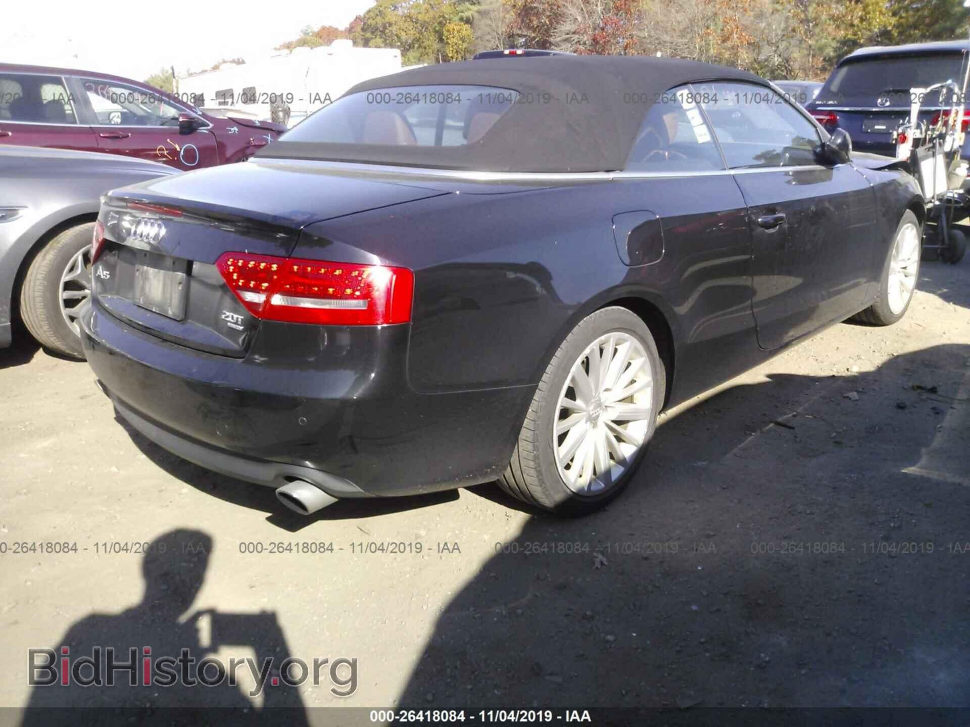 2012 AUDI A5 - VIN: WAULFAFH1CN007851 - Фото 4