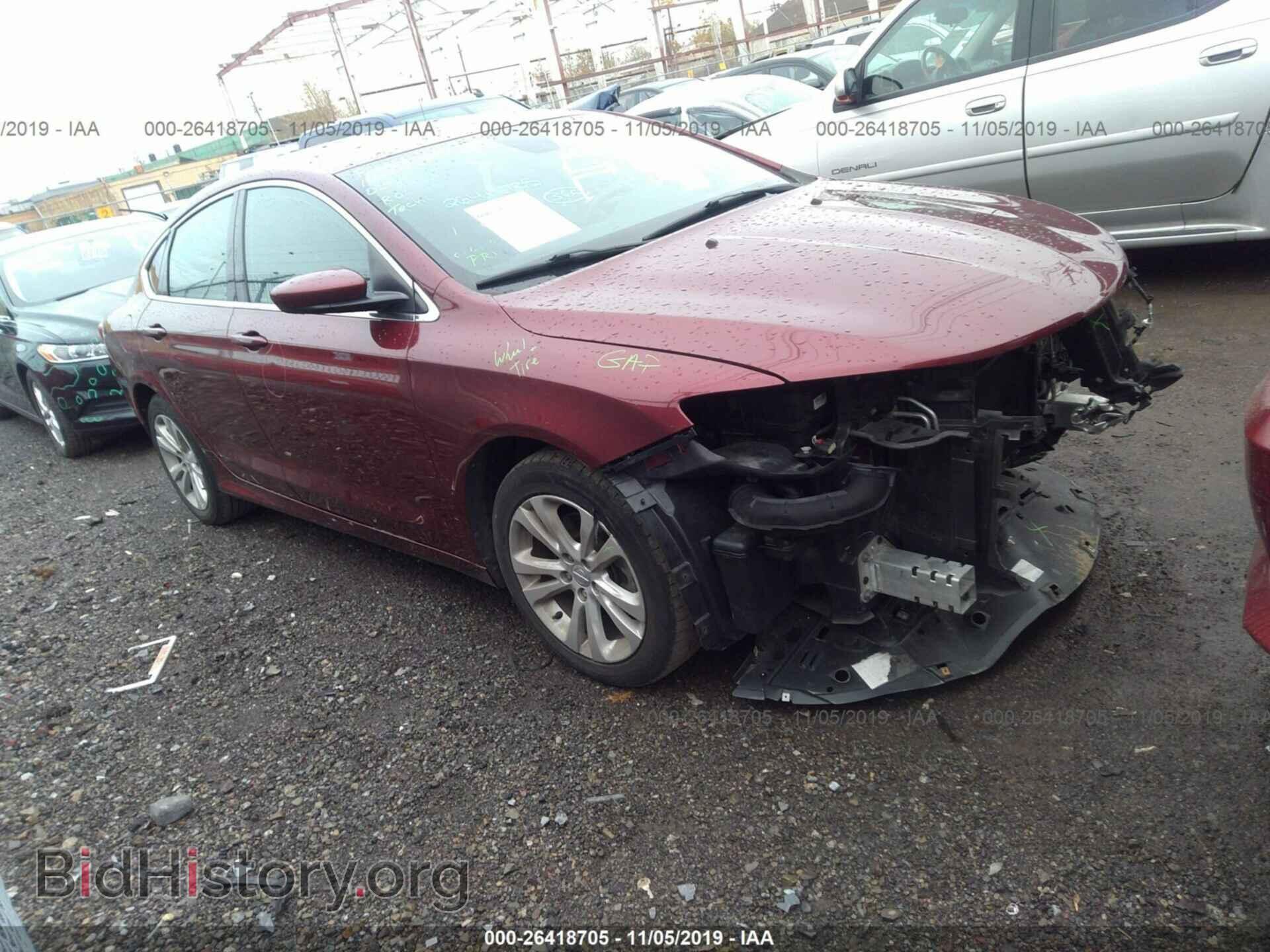 Photo 1C3CCCABXGN164542 - CHRYSLER 200 2016