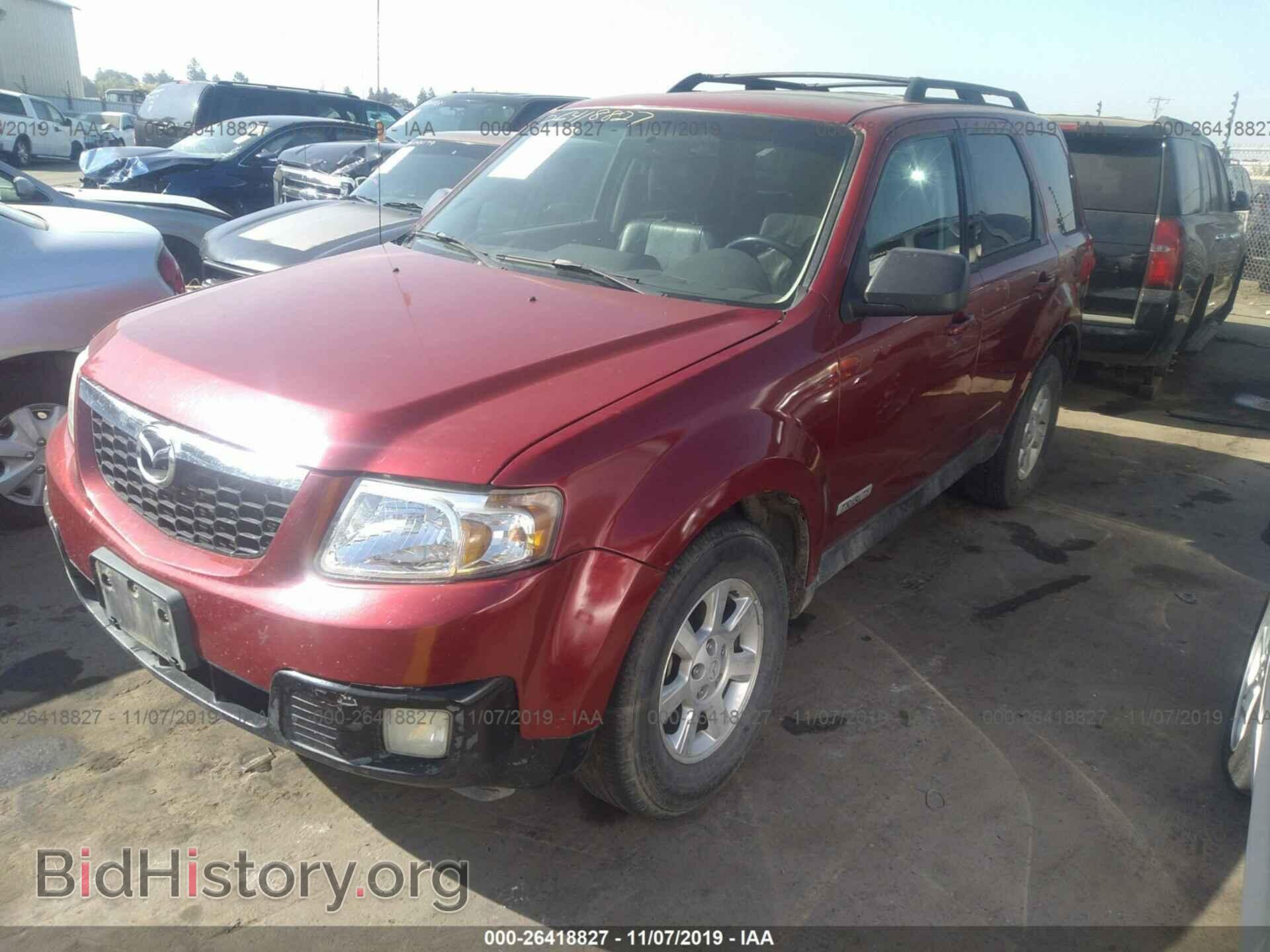 2008 MAZDA TRIBUTE - VIN: 4F2CZ06108KM09800 - Фото 2