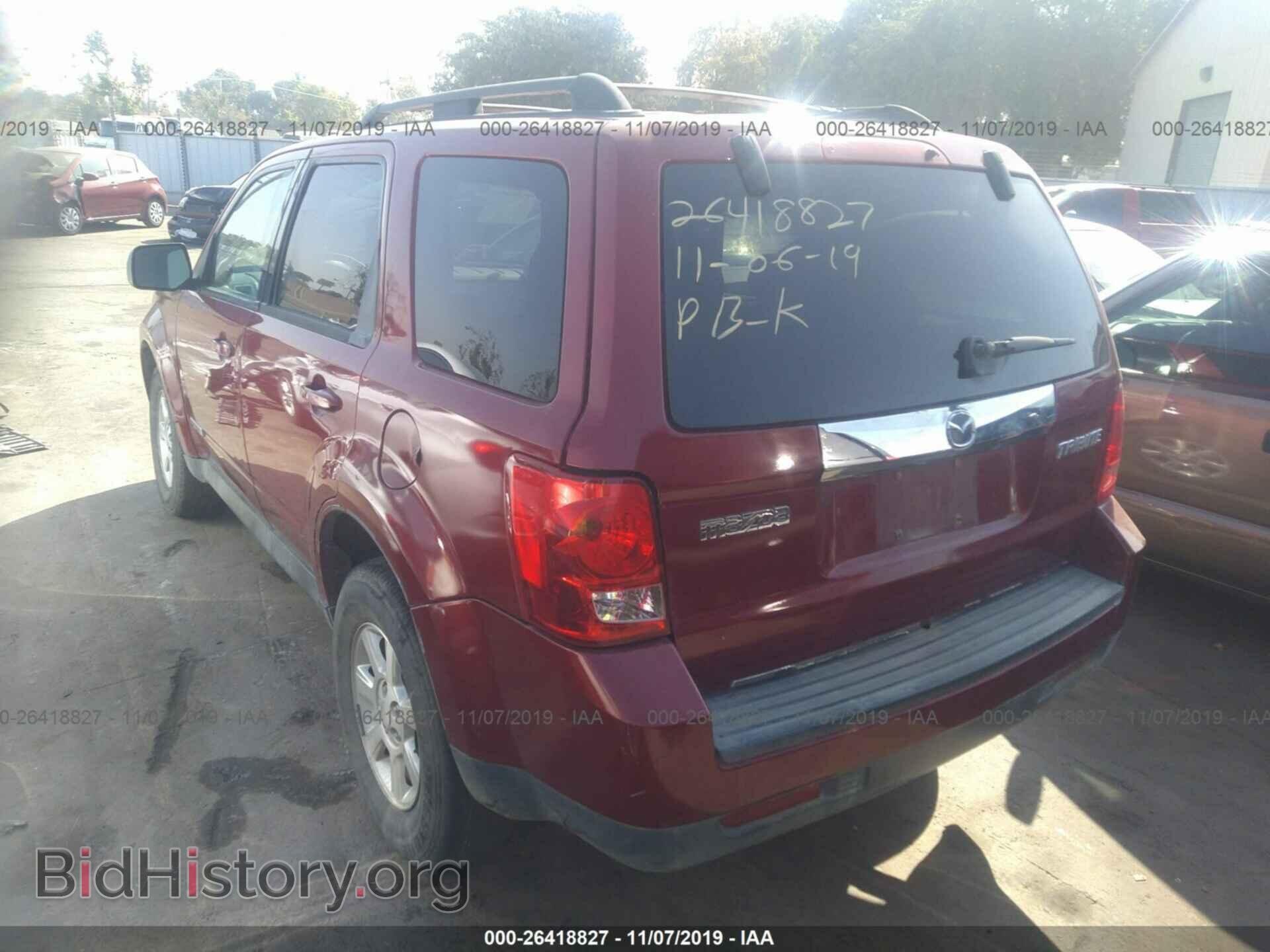 2008 MAZDA TRIBUTE - VIN: 4F2CZ06108KM09800 - Фото 3