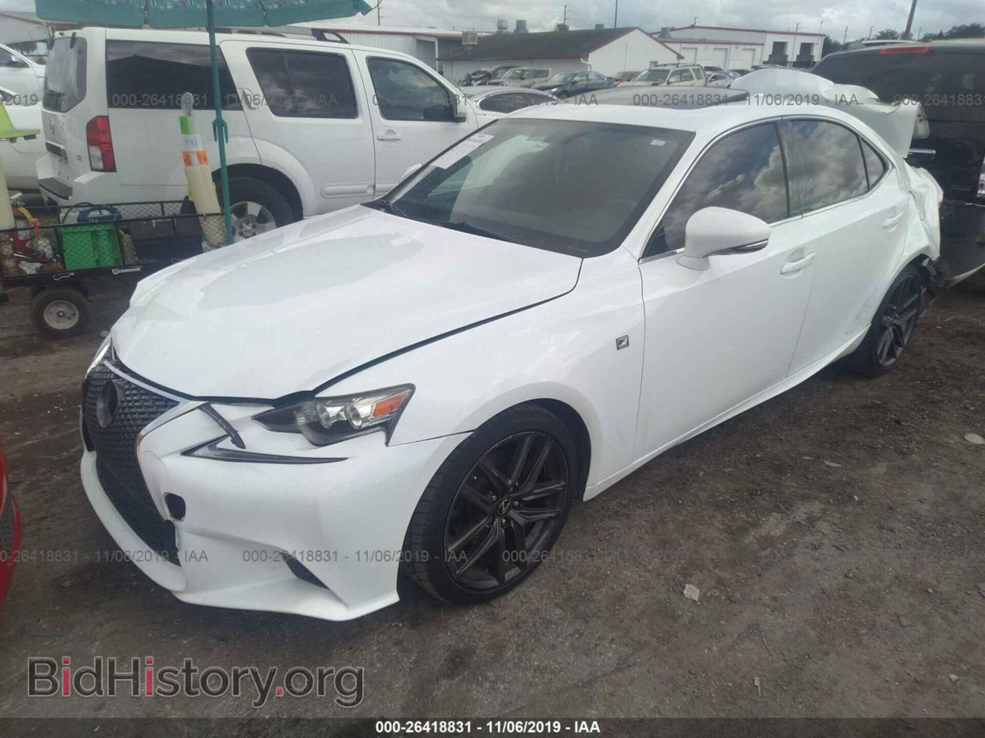 2014 LEXUS IS - VIN: JTHBF1D25E5022061 - Фото 2