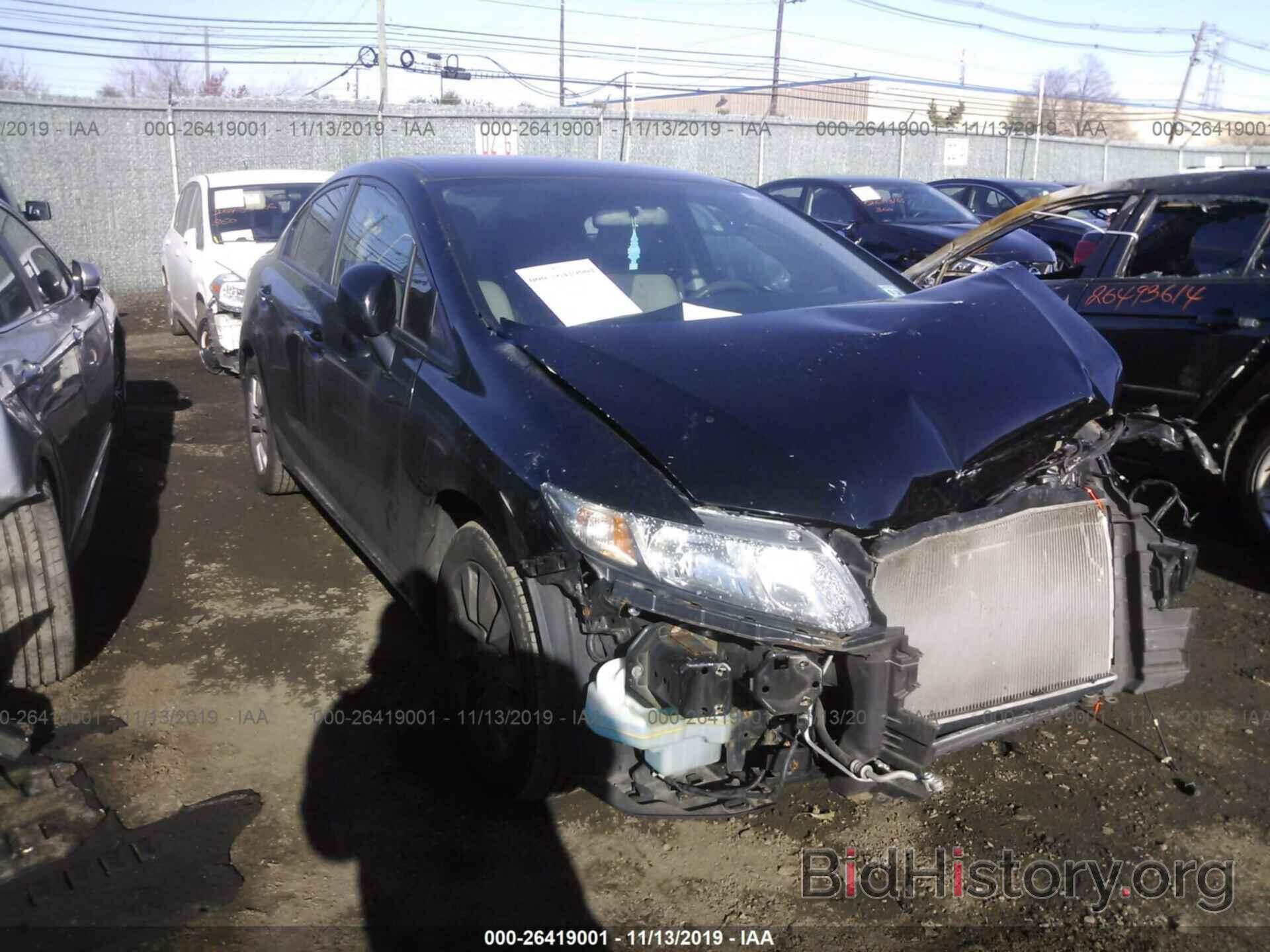 Photo 19XFB2F50DE216494 - HONDA CIVIC 2013