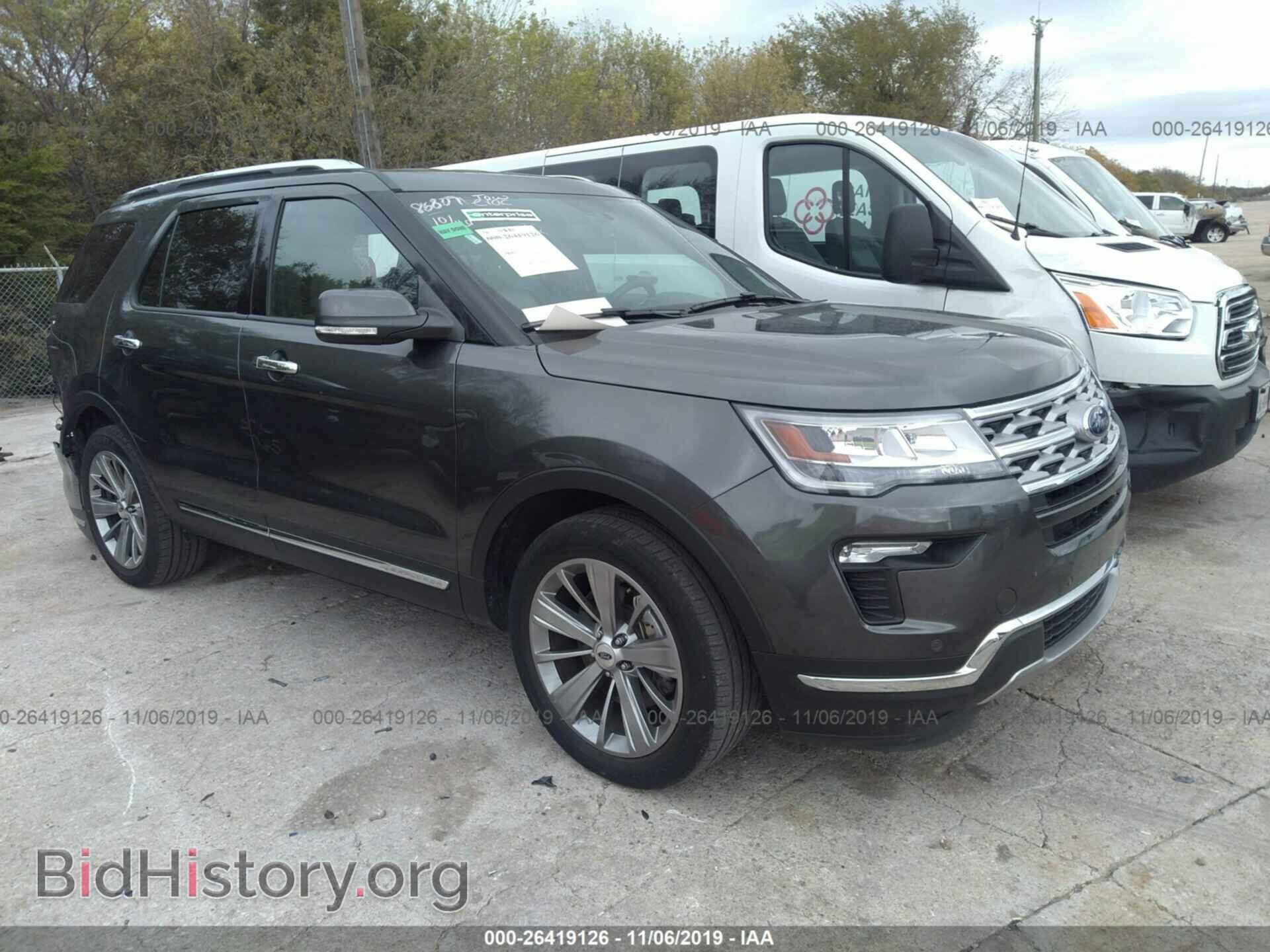 Фотография 1FM5K8F82JGB45587 - FORD EXPLORER 2018