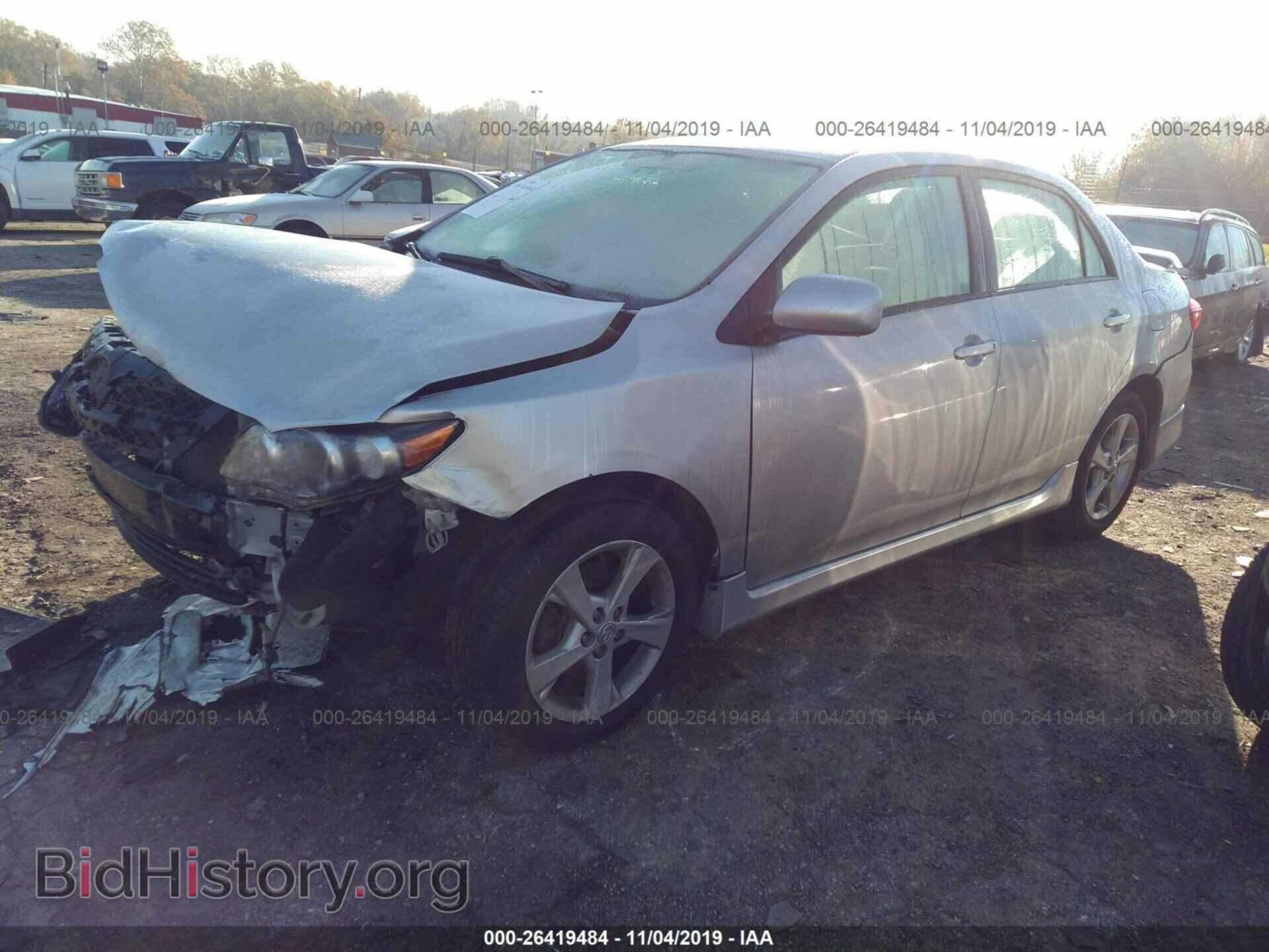 2012 TOYOTA COROLLA - VIN: 2T1BU4EE5CC855005 - Фото 2