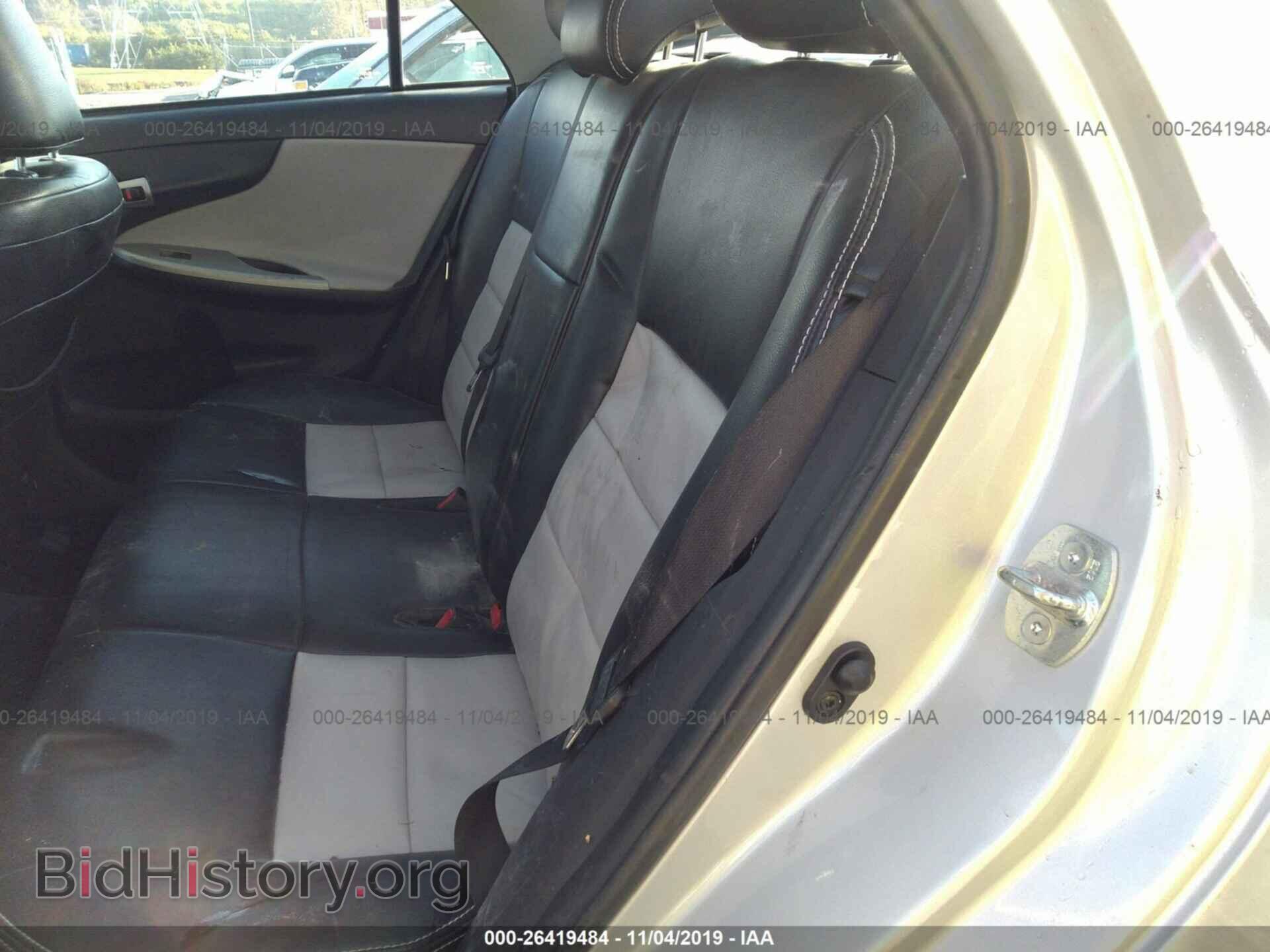 2012 TOYOTA COROLLA - VIN: 2T1BU4EE5CC855005 - Фото 8