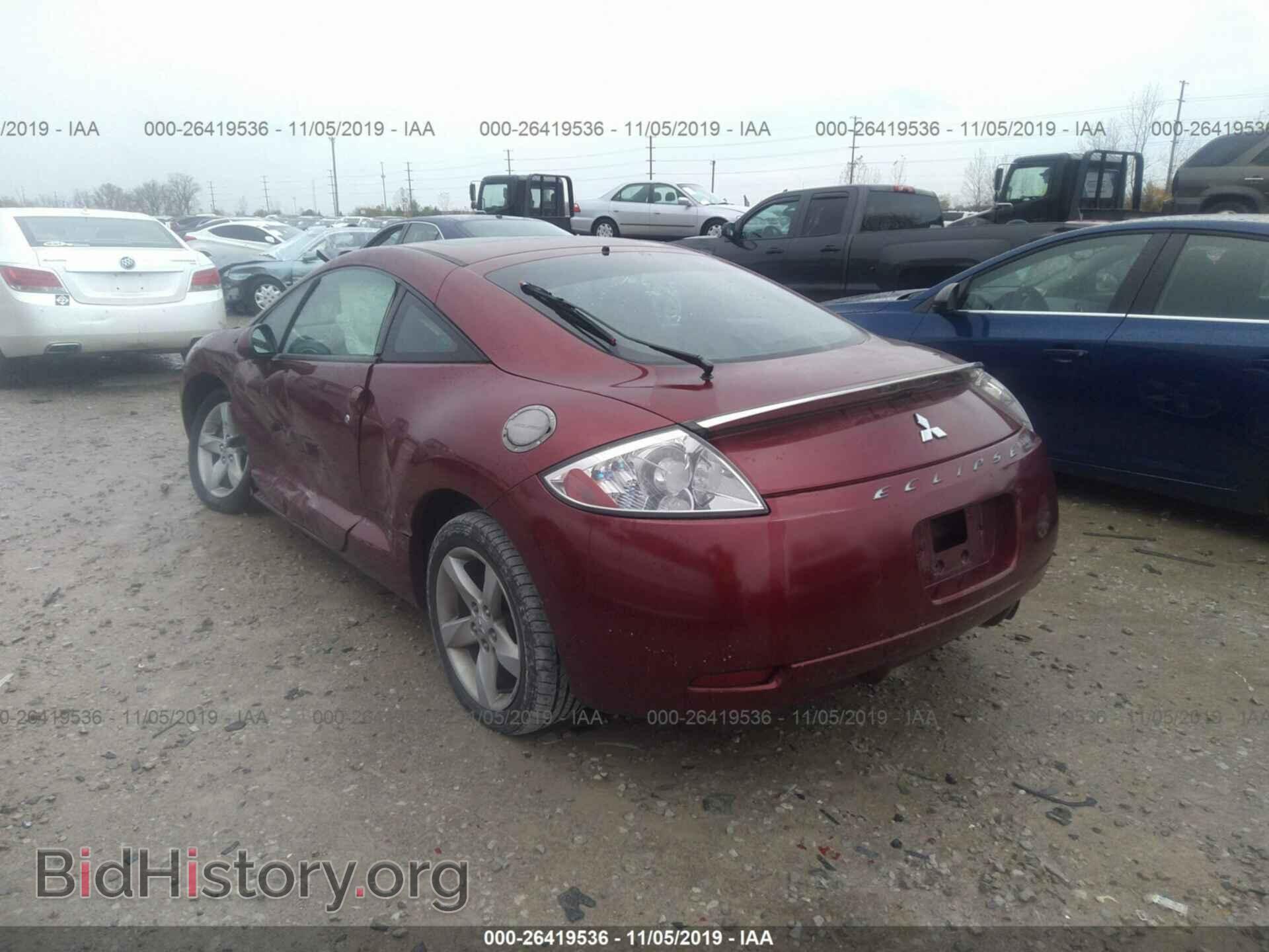 2007 MITSUBISHI ECLIPSE - VIN: 4A3AK24F77E007157 - Фото 3
