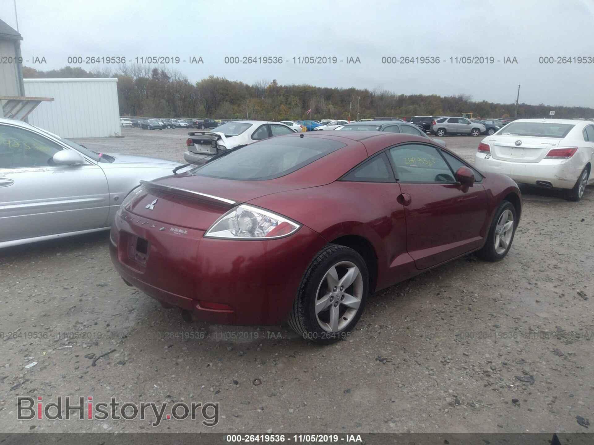 2007 MITSUBISHI ECLIPSE - VIN: 4A3AK24F77E007157 - Фото 4