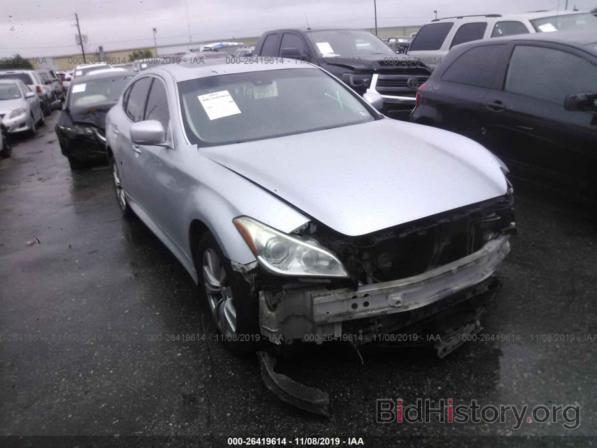 Photo JN1BY1AP3CM331044 - INFINITI M37 2012