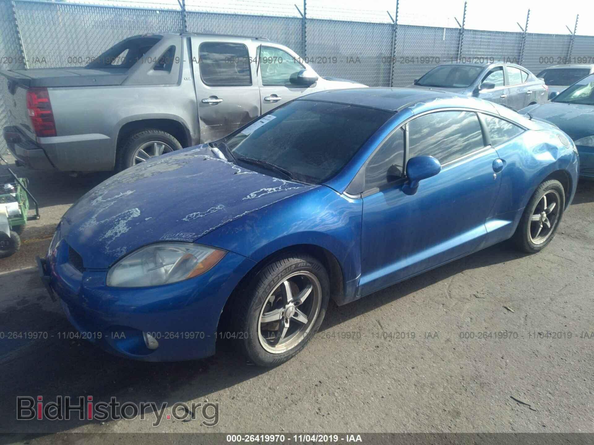 2006 MITSUBISHI ECLIPSE - VIN: 4A3AK24F26E013852 - Photo 2