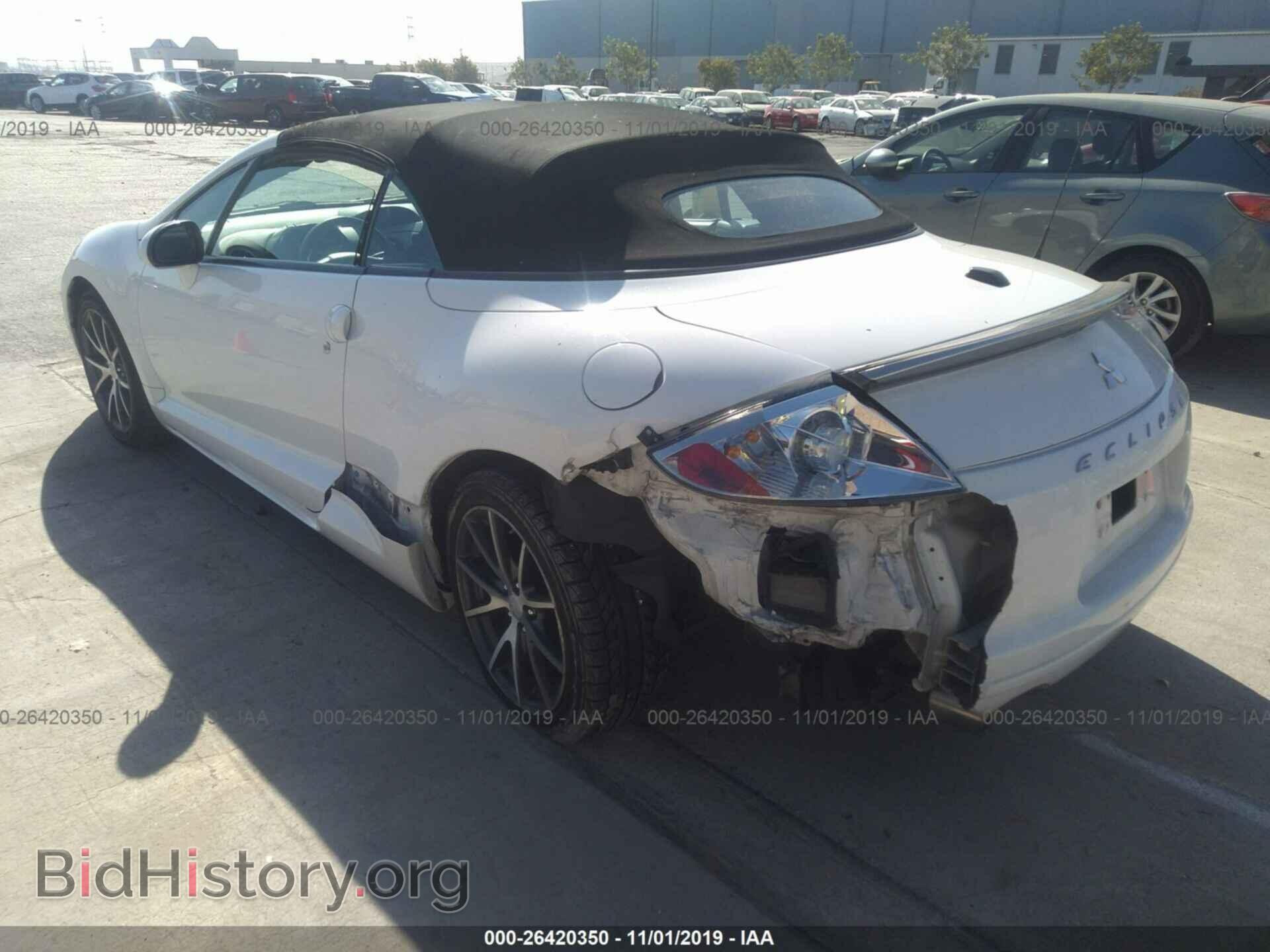 2011 MITSUBISHI ECLIPSE - VIN: 4A37L2EF0BE003207 - Фото 3