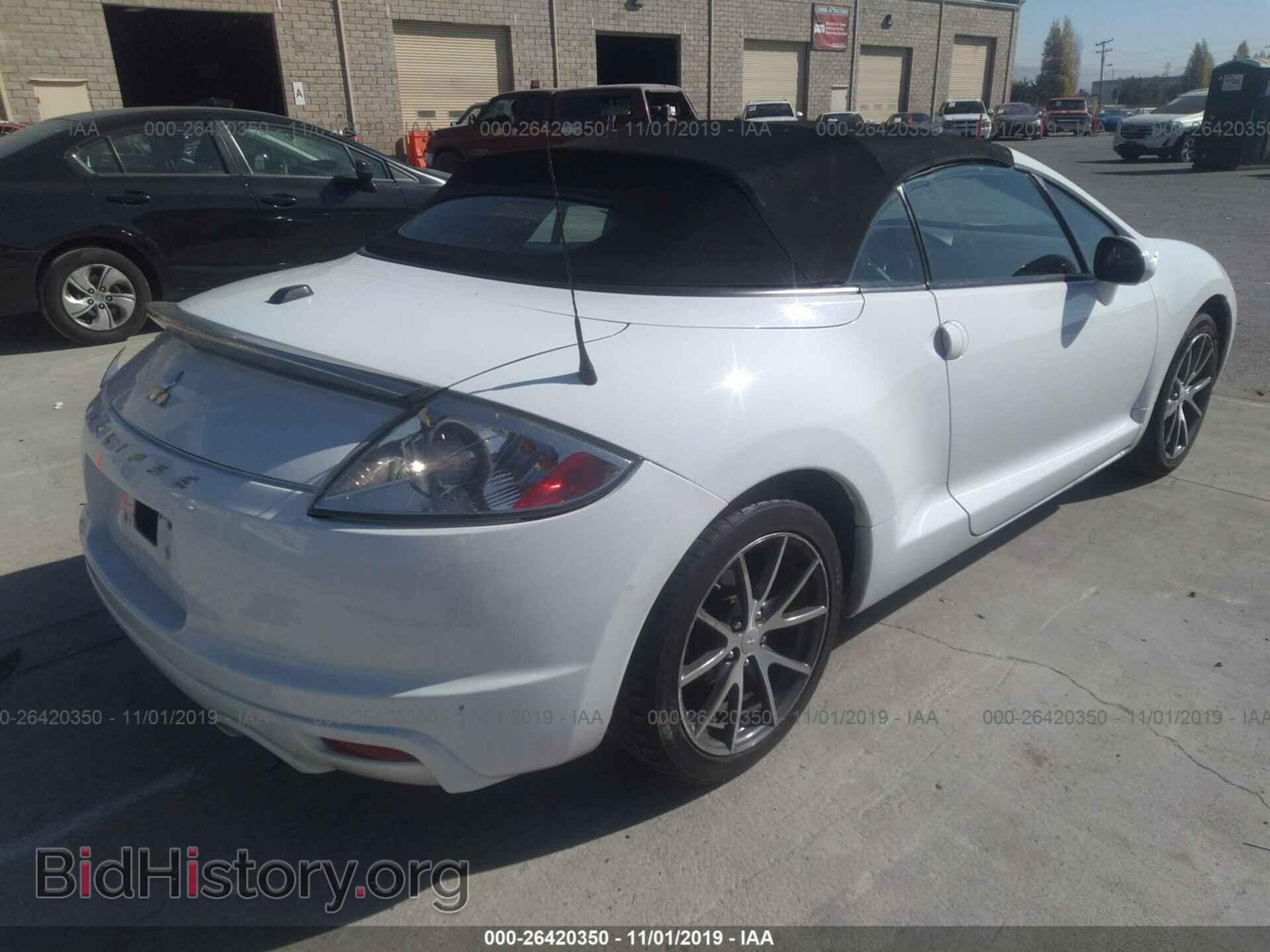 2011 MITSUBISHI ECLIPSE - VIN: 4A37L2EF0BE003207 - Фото 4