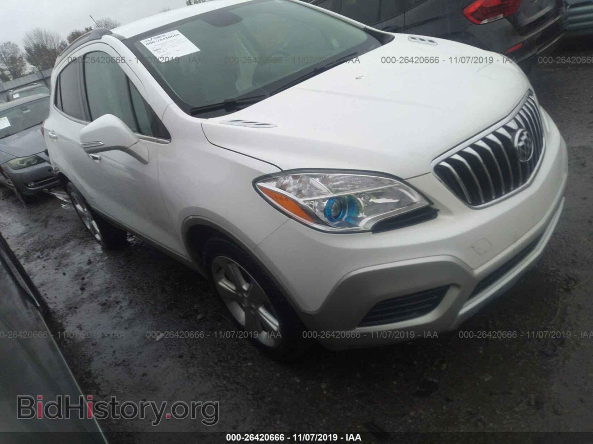 Фотография KL4CJASB3GB614824 - BUICK ENCORE 2016