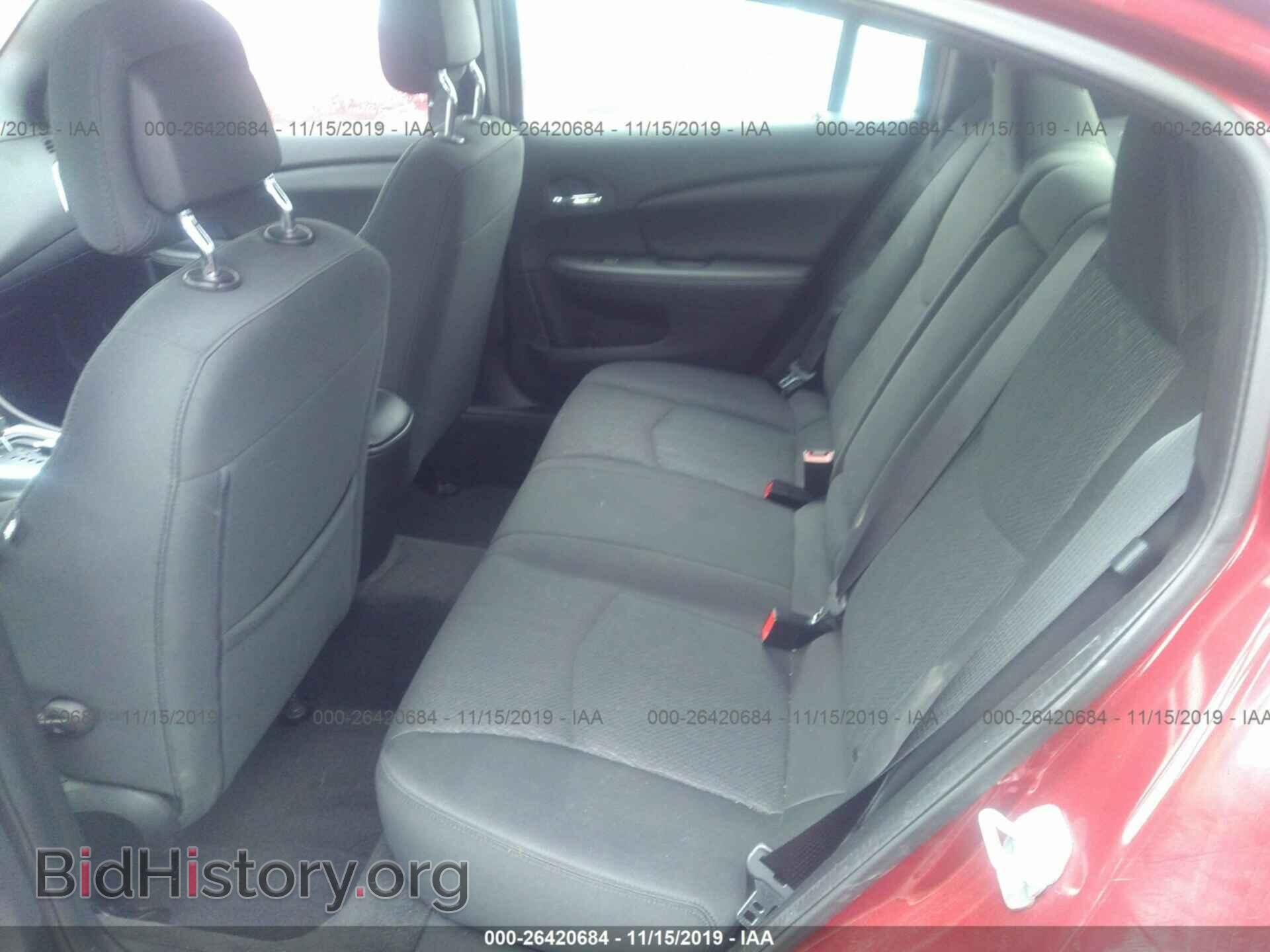 2012 CHRYSLER 200 - VIN: 1C3CCBCB1CN109284 - Фото 8