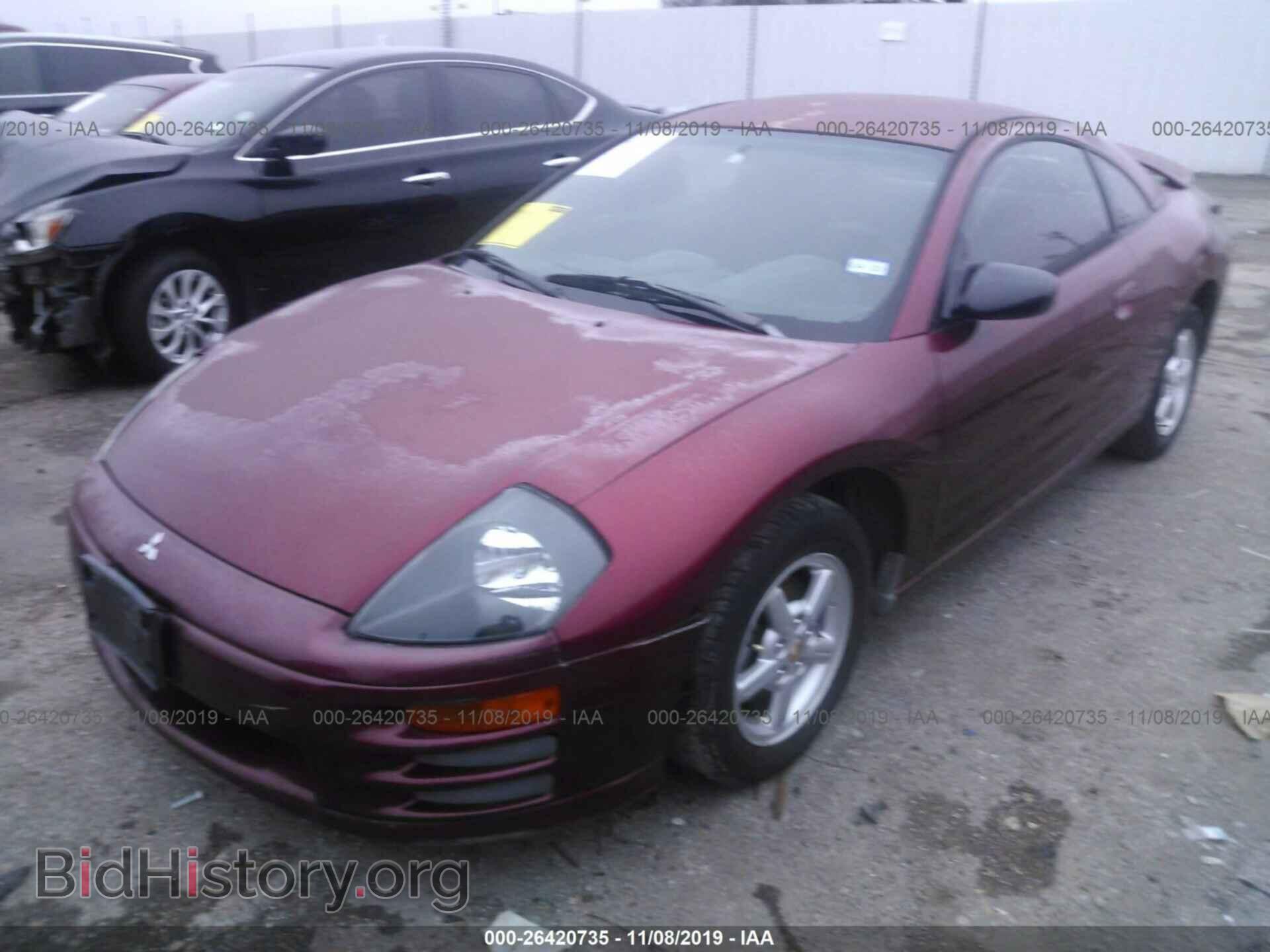 2002 MITSUBISHI ECLIPSE - VIN: 4A3AC34G32E088985 - Photo 2