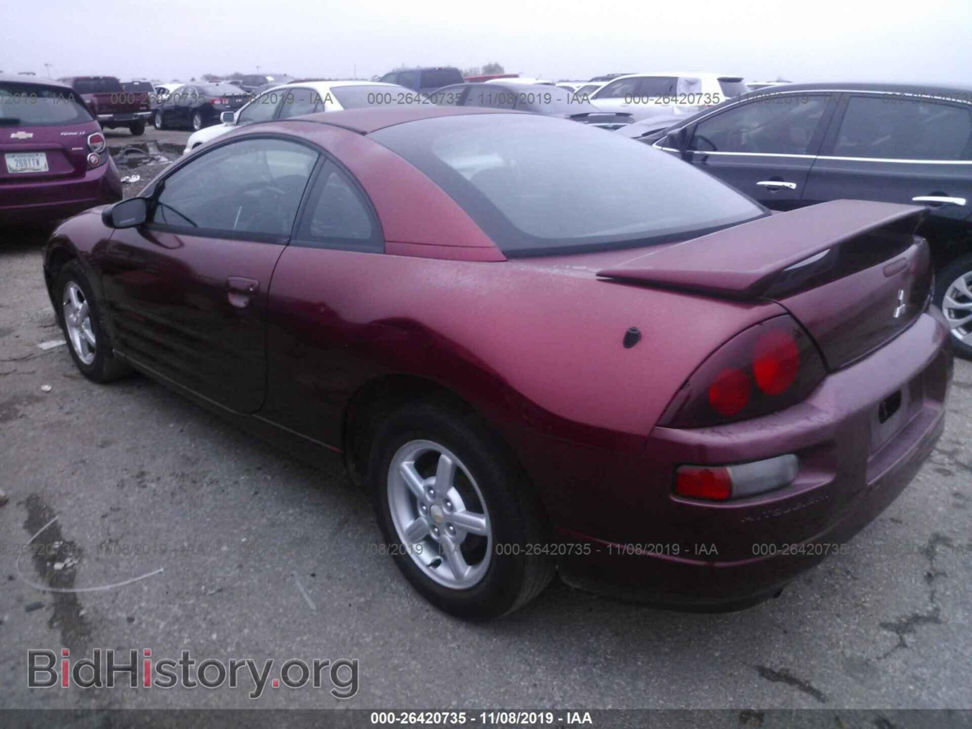 2002 MITSUBISHI ECLIPSE - VIN: 4A3AC34G32E088985 - Photo 3