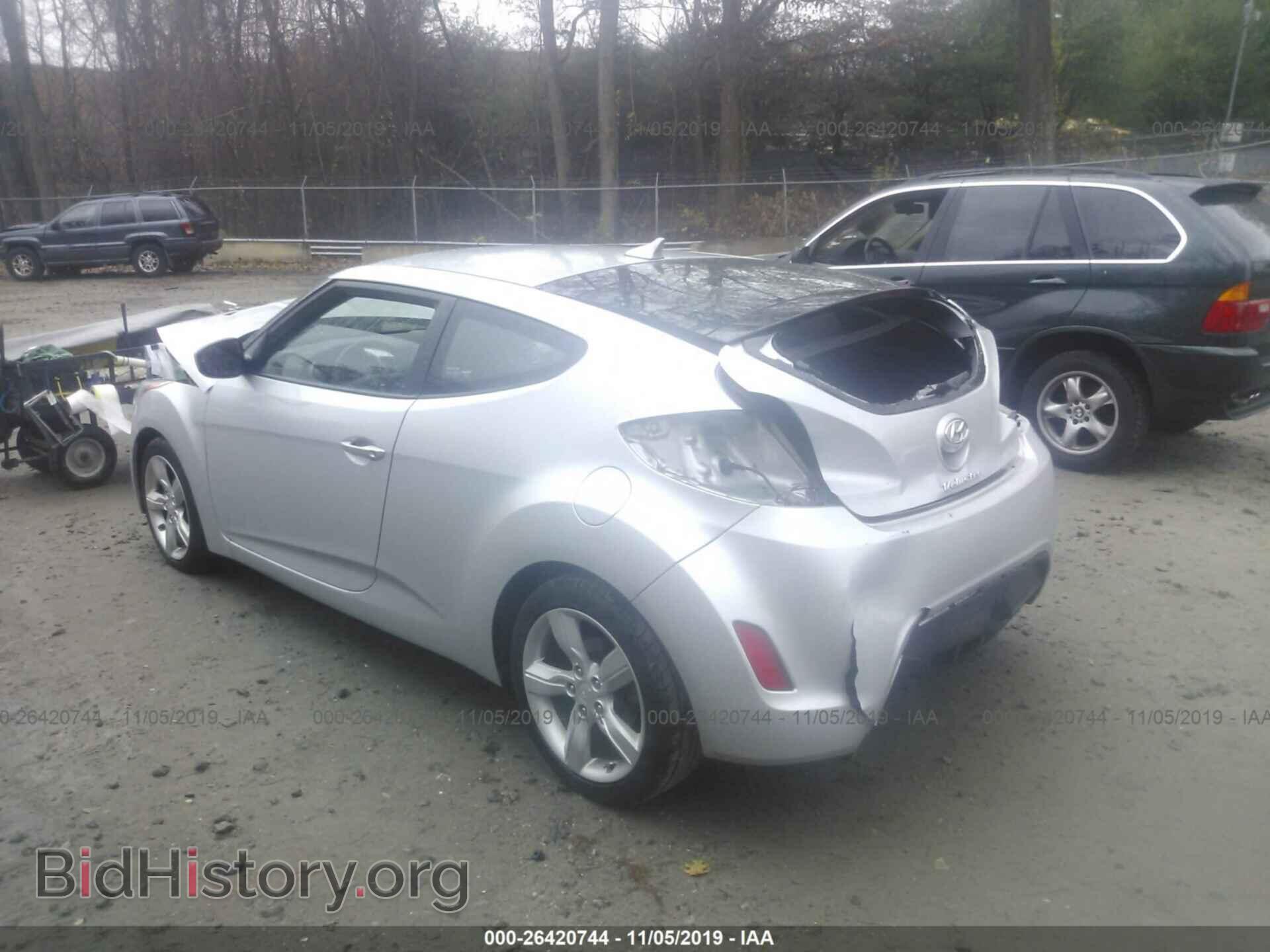 2014 HYUNDAI VELOSTER - VIN: KMHTC6AD5EU189555 - Фото 3