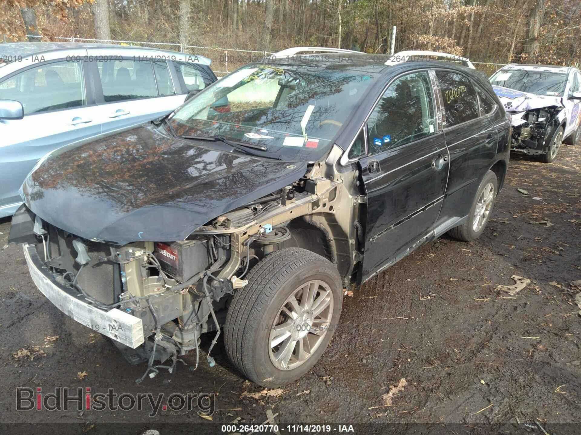 2012 LEXUS RX - VIN: 2T2BK1BA6CC142776 - Photo 2