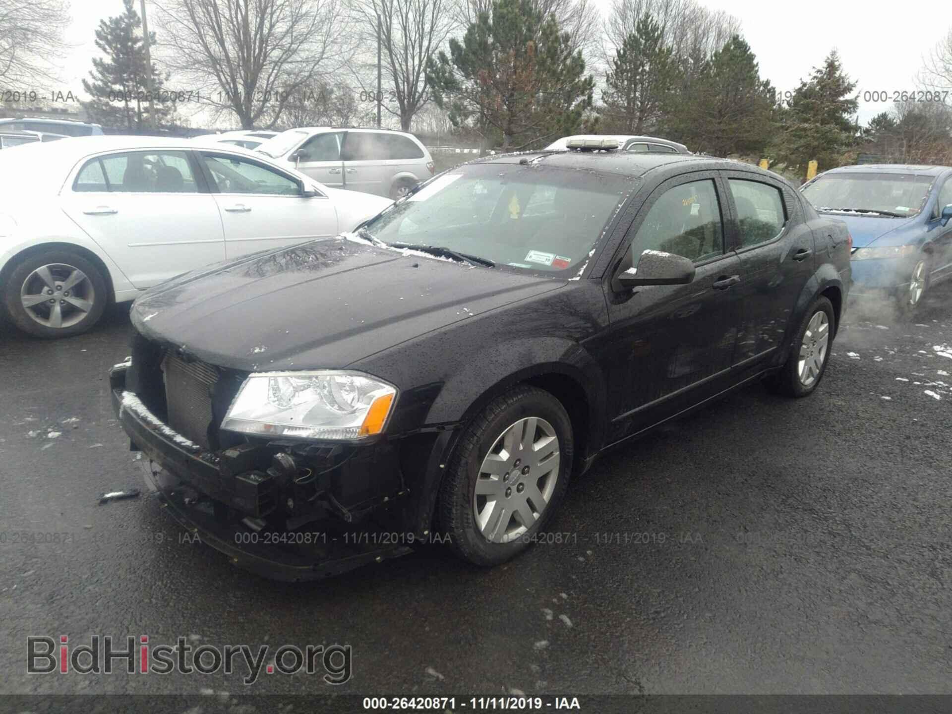 2012 DODGE AVENGER - VIN: 1C3CDZAG1CN264406 - Фото 2