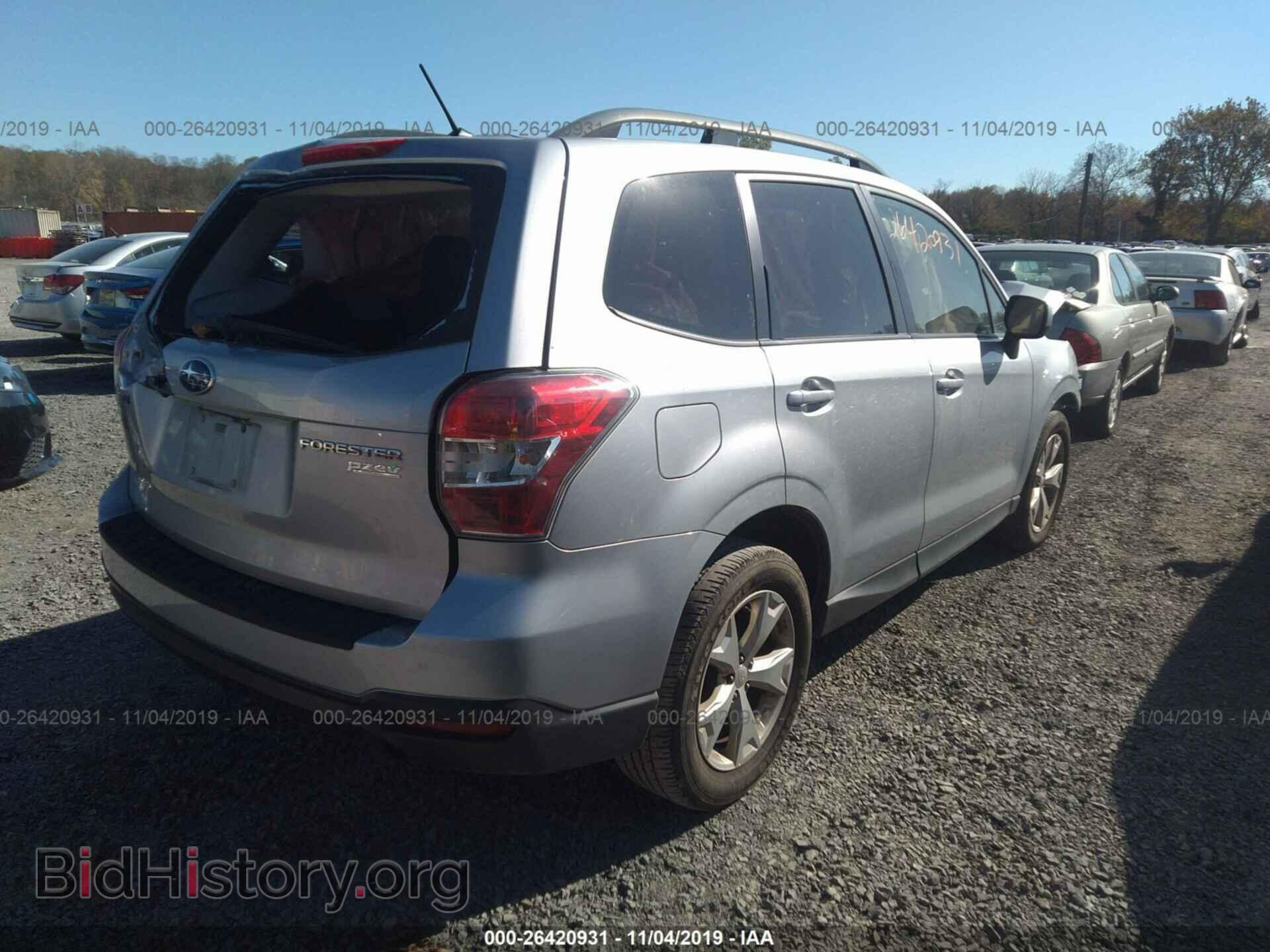 2014 SUBARU FORESTER - VIN: JF2SJAEC5EH462689 - Фото 4