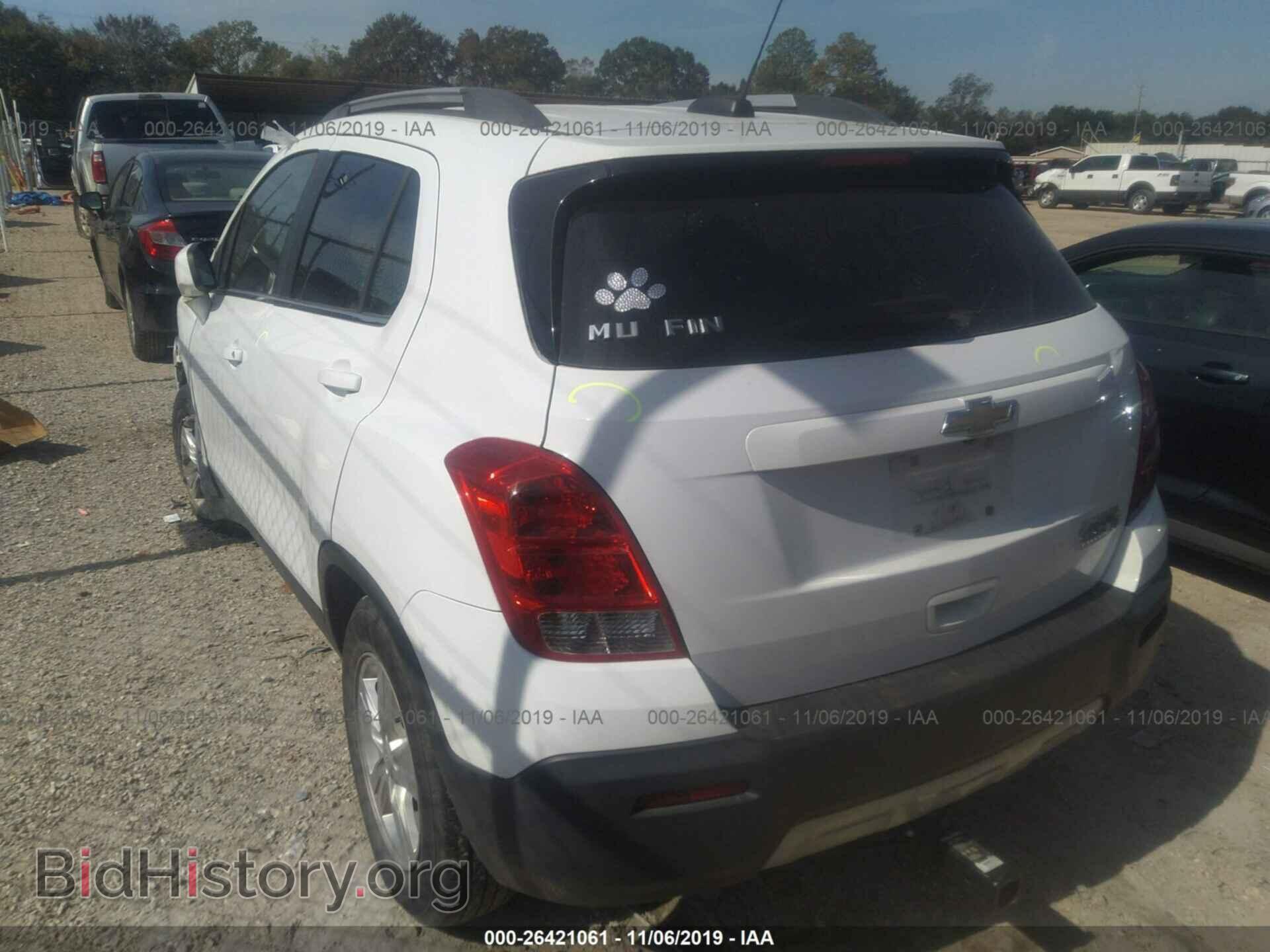 2015 CHEVROLET TRAX - VIN: 3GNCJLSB7FL209619 - Фото 3