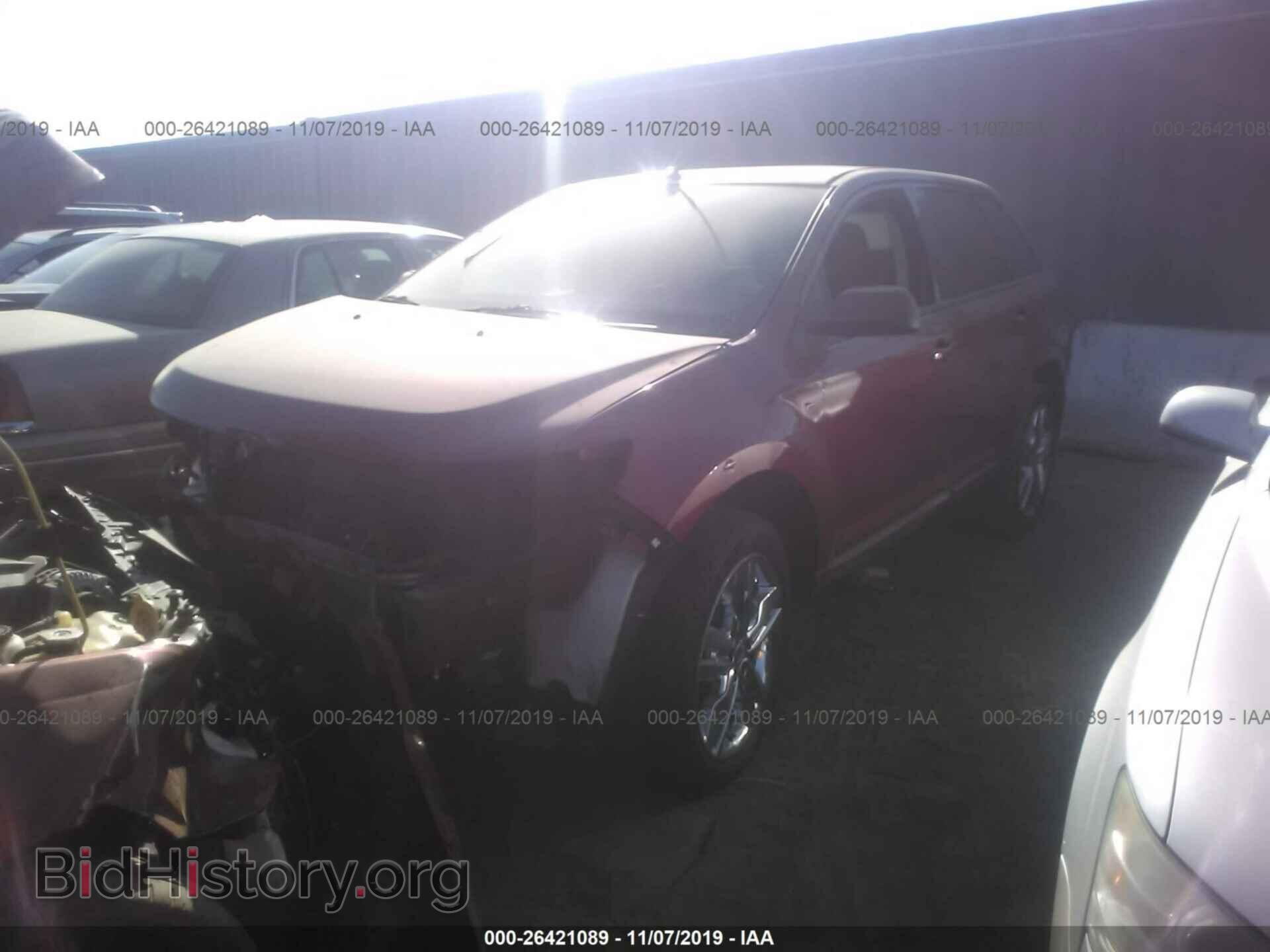 2013 FORD EDGE - VIN: 2FMDK3JC5DBE26112 - Photo 2