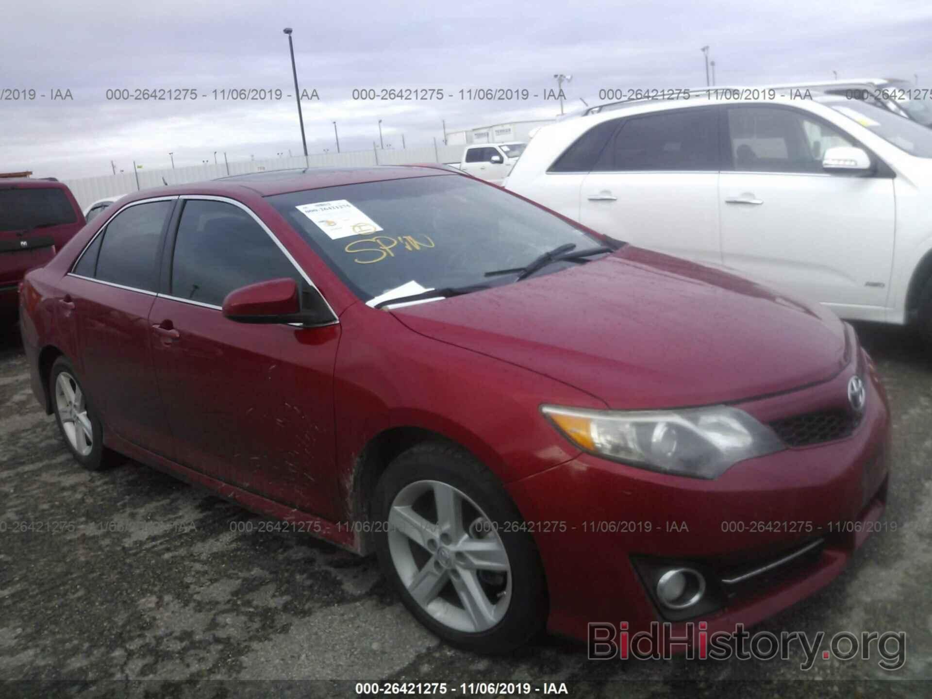 Photo 4T1BF1FKXDU709714 - TOYOTA CAMRY 2013