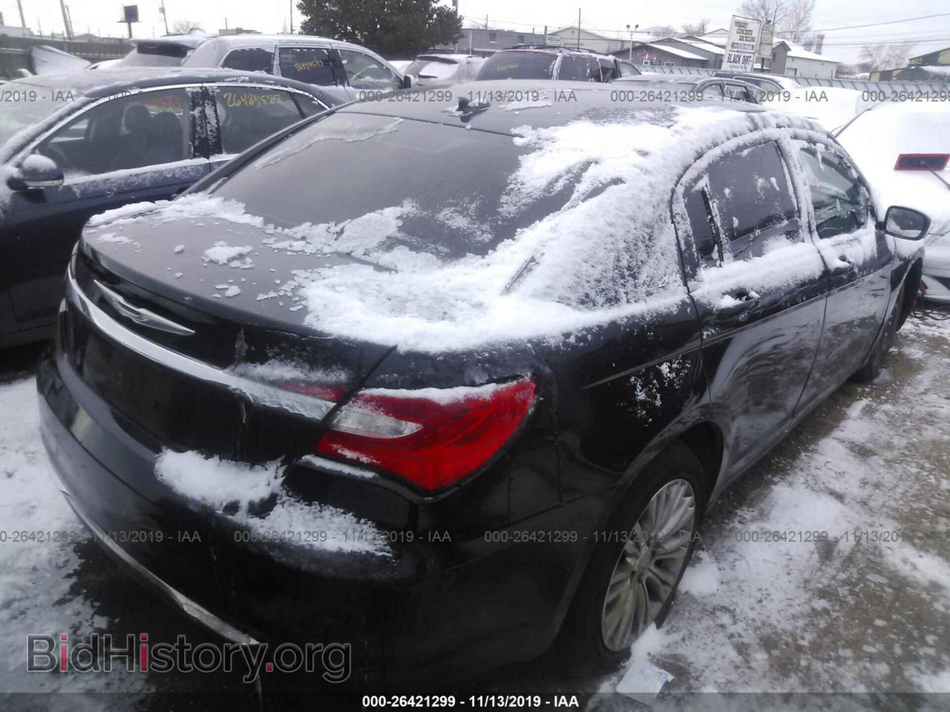 2013 CHRYSLER 200 - VIN: 1C3CCBAB0DN685680 - Фото 4