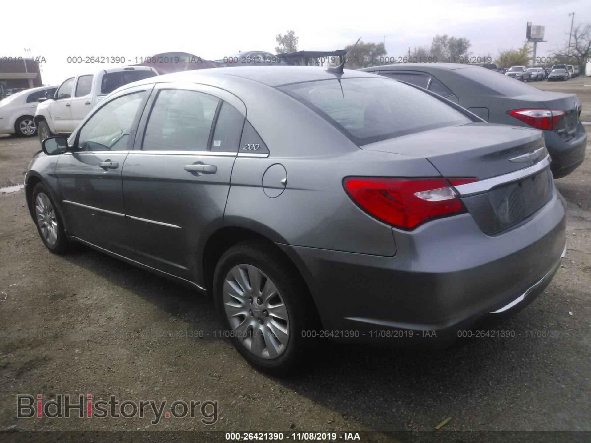 2012 CHRYSLER 200 - VIN: 1C3CCBAB9CN191736 - Фото 3
