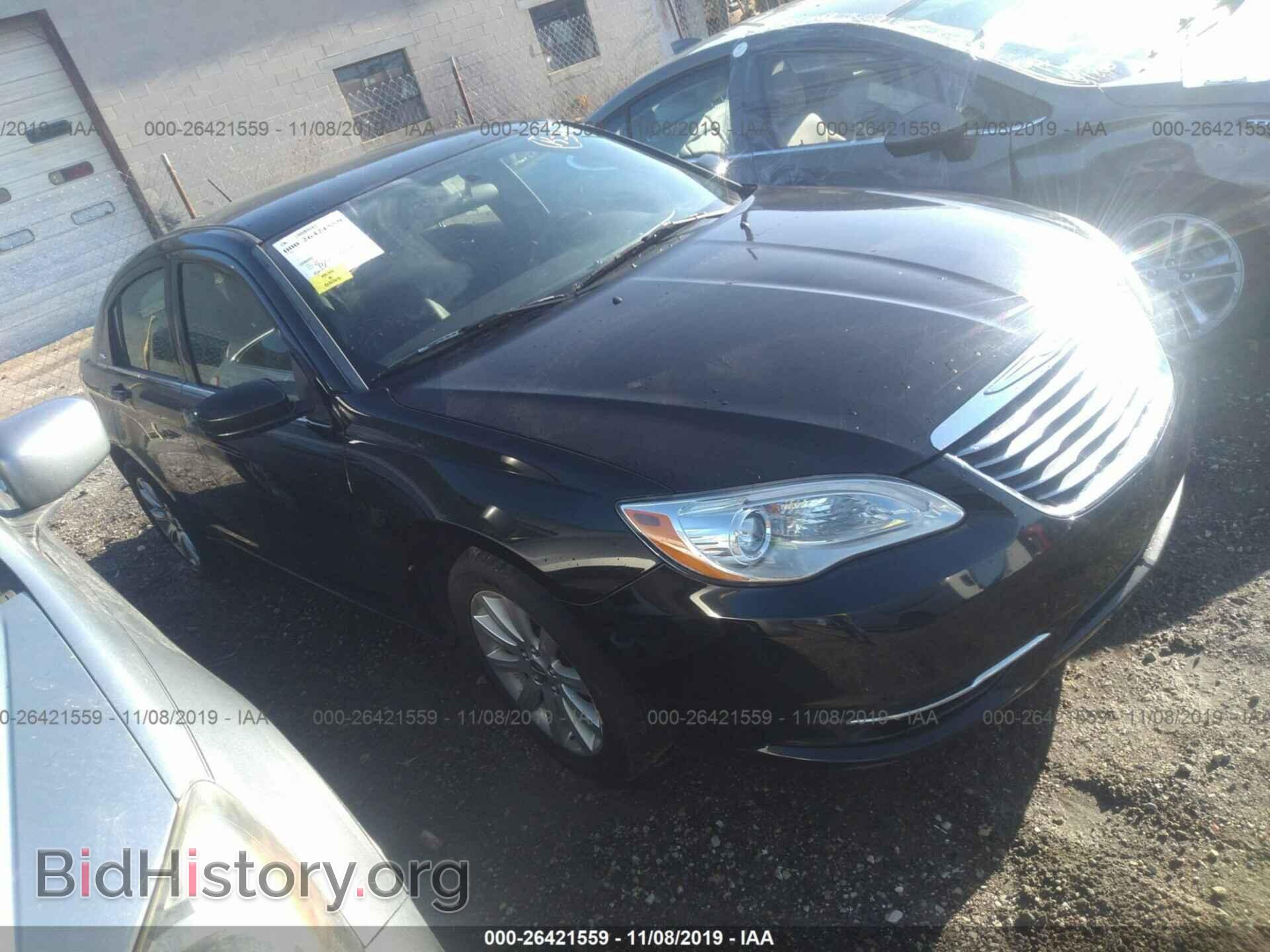 Photo 1C3CCBBB7CN183441 - CHRYSLER 200 2012