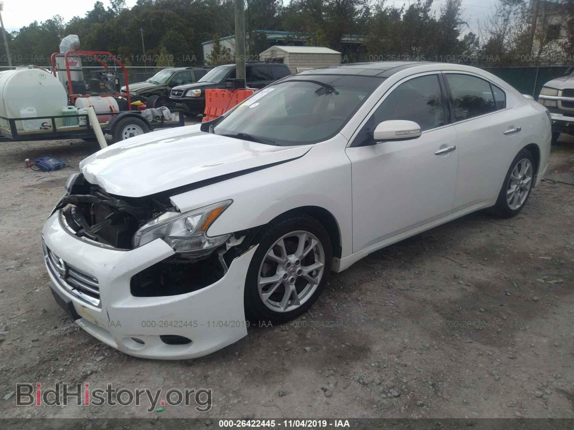 2012 NISSAN MAXIMA - VIN: 1N4AA5AP1CC834085 - Фото 2