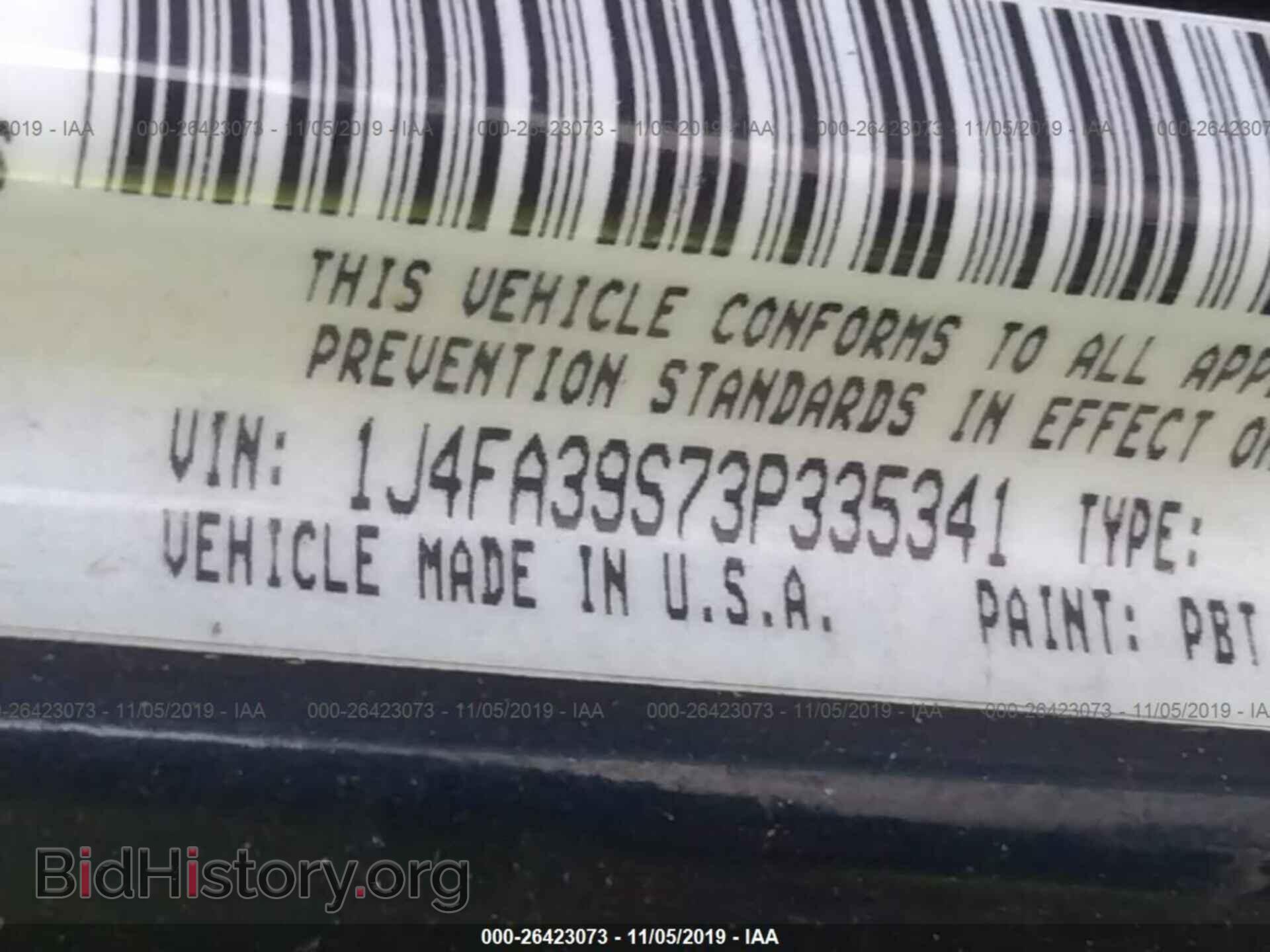 2003 JEEP WRANGLER - VIN: 1J4FA39S73P335341 - Photo 9