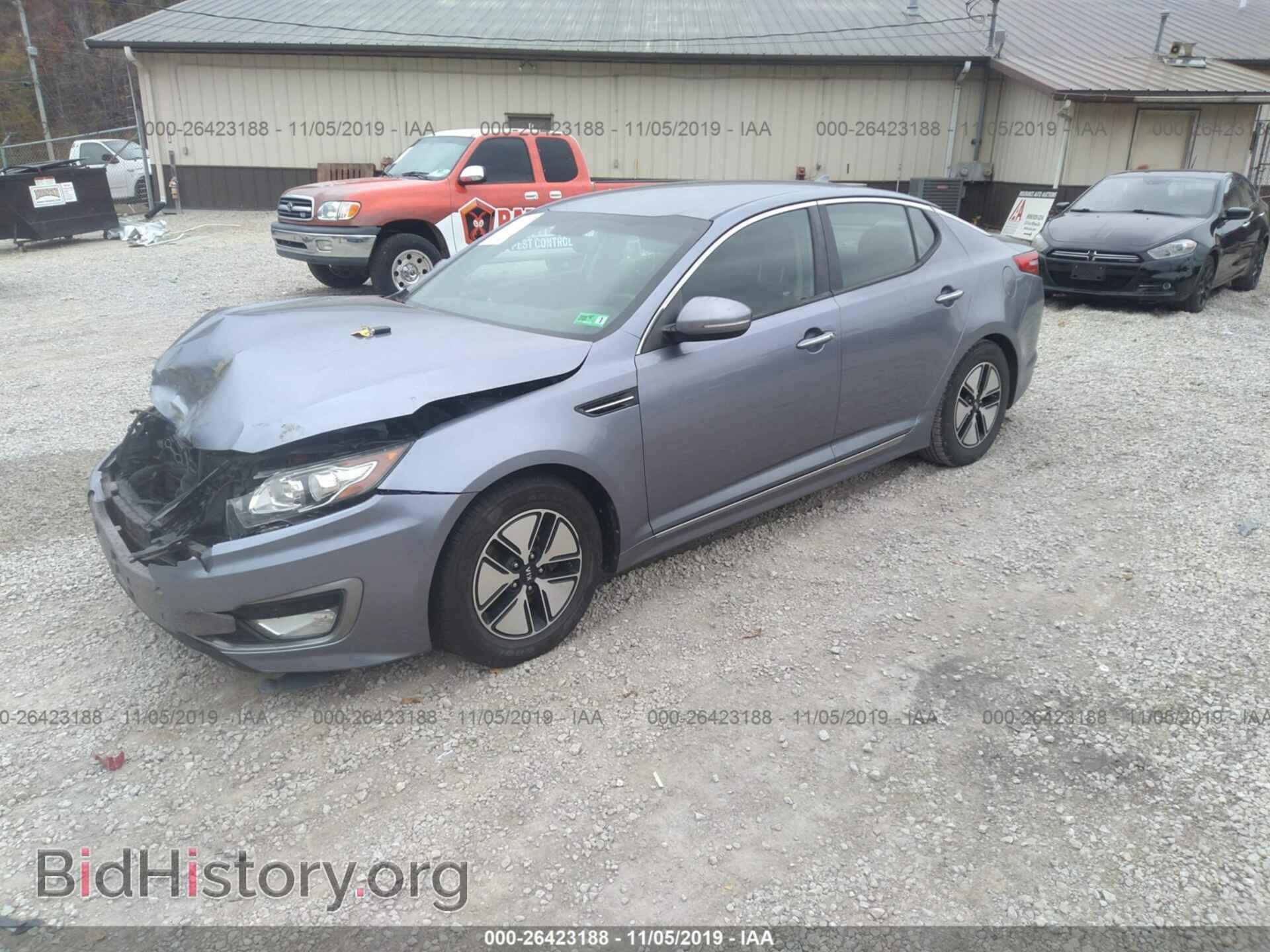 2012 KIA Optima - VIN: KNAGM4ADXC5023317 - Фото 2