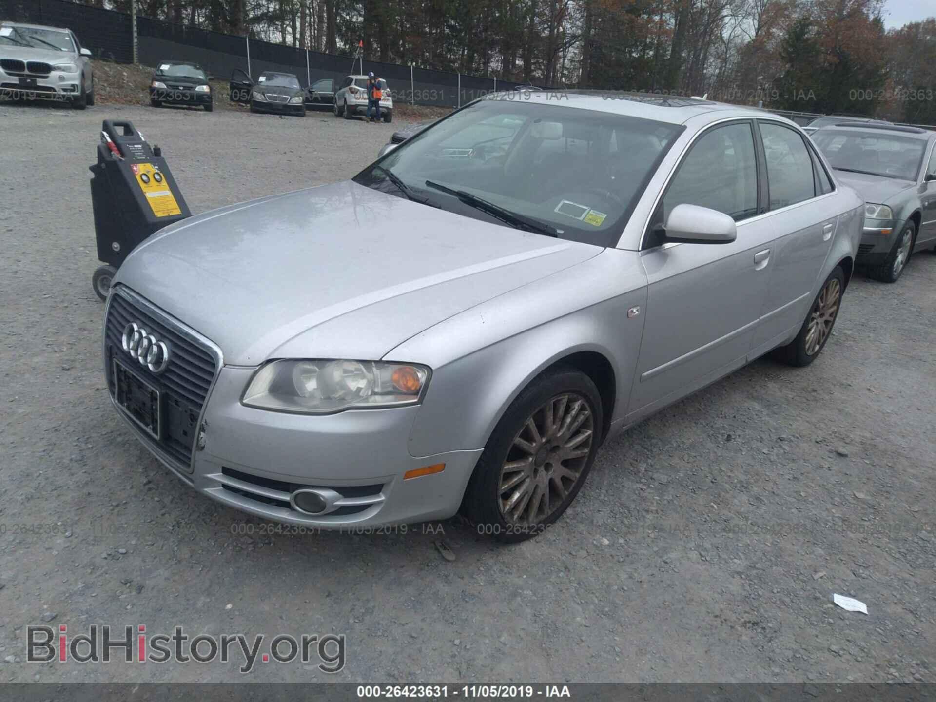 2006 AUDI A4 - VIN: WAUDF78E76A123769 - Фото 2