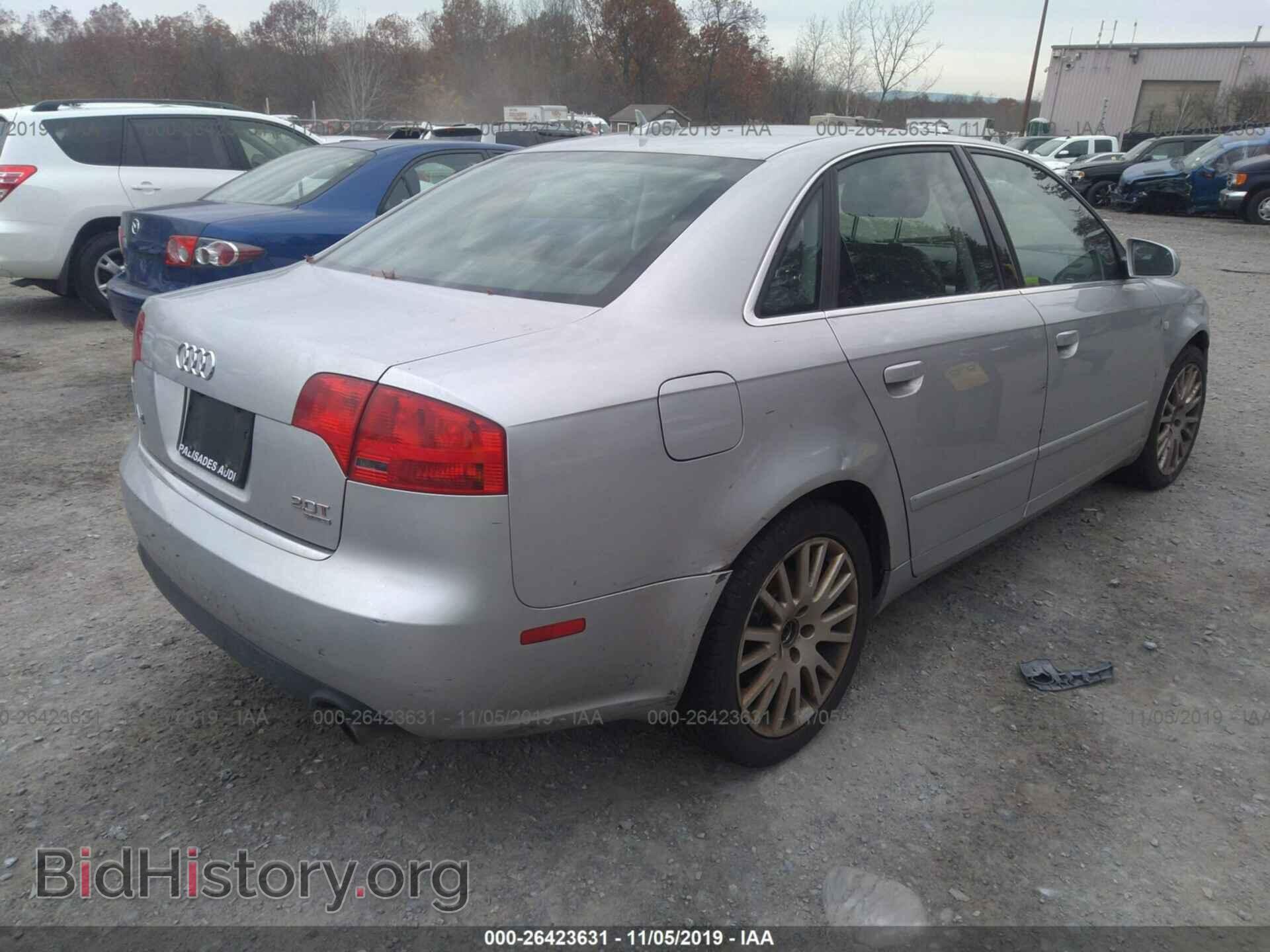 2006 AUDI A4 - VIN: WAUDF78E76A123769 - Фото 4