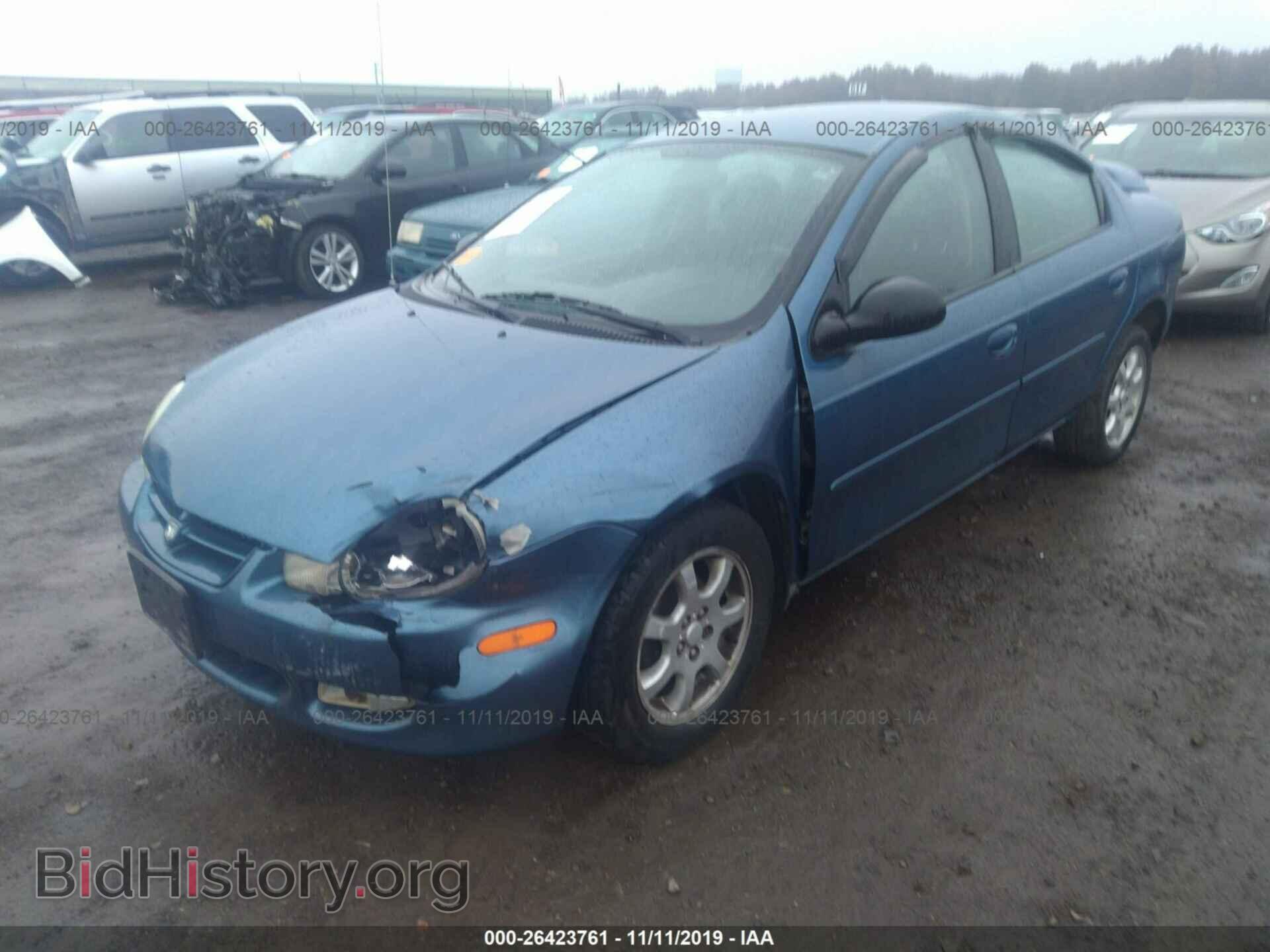 2002 DODGE NEON - VIN: 1B3ES56C82D642266 - Фото 2