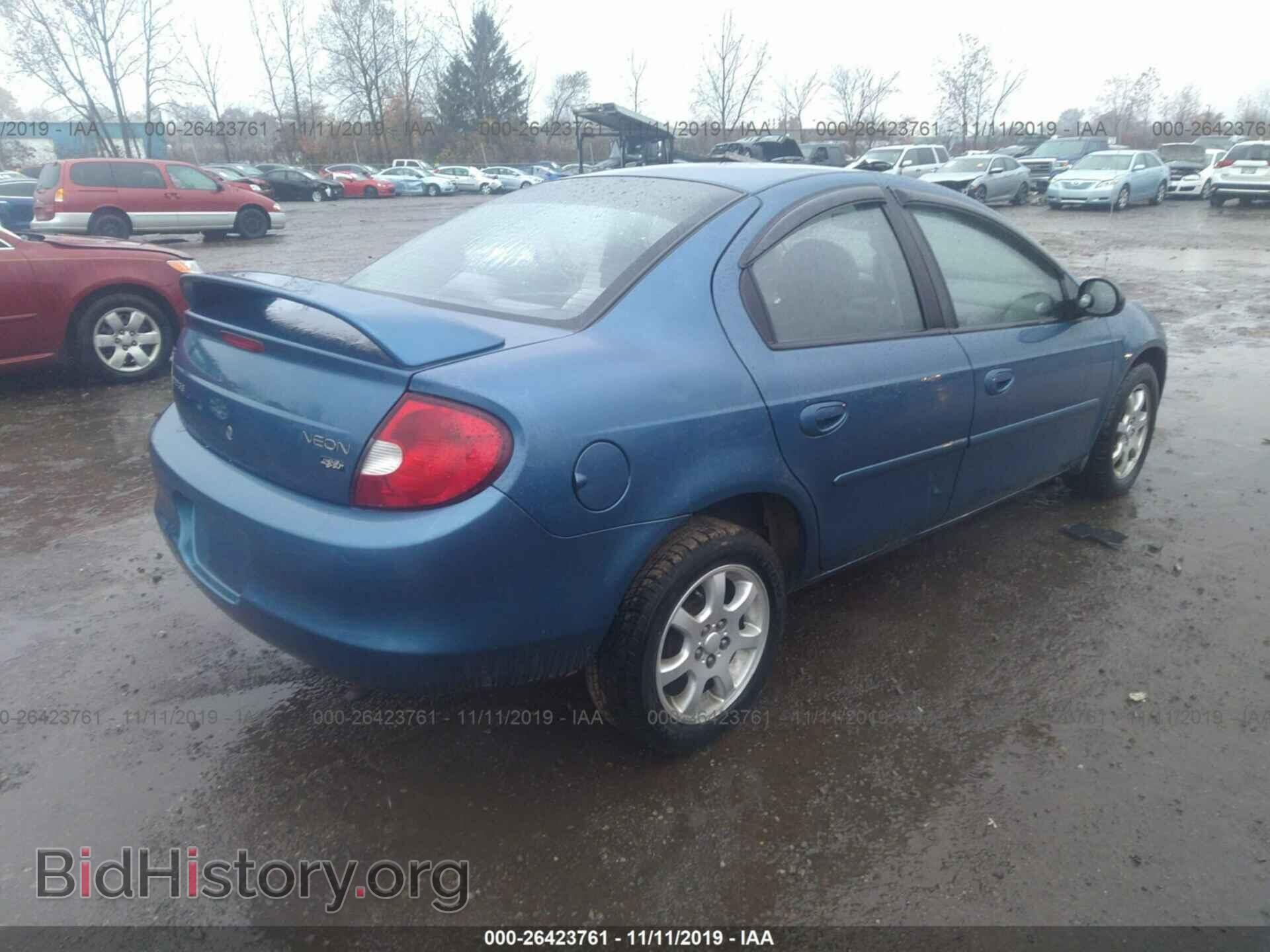 2002 DODGE NEON - VIN: 1B3ES56C82D642266 - Фото 4