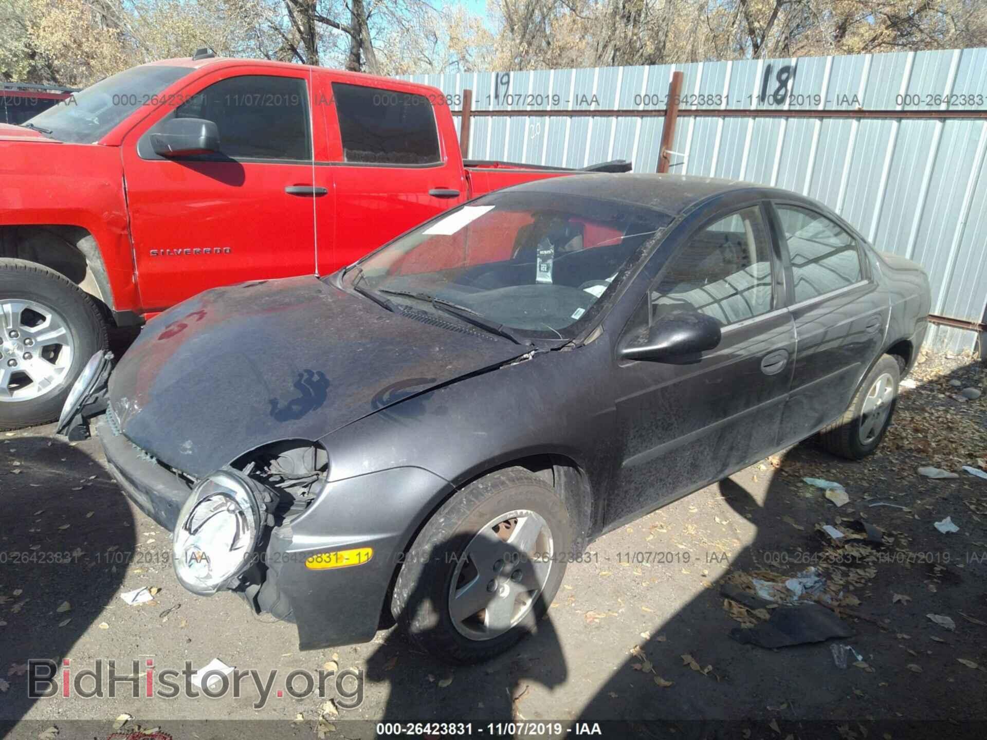2004 DODGE NEON - VIN: 1B3ES26C14D520432 - Фото 2