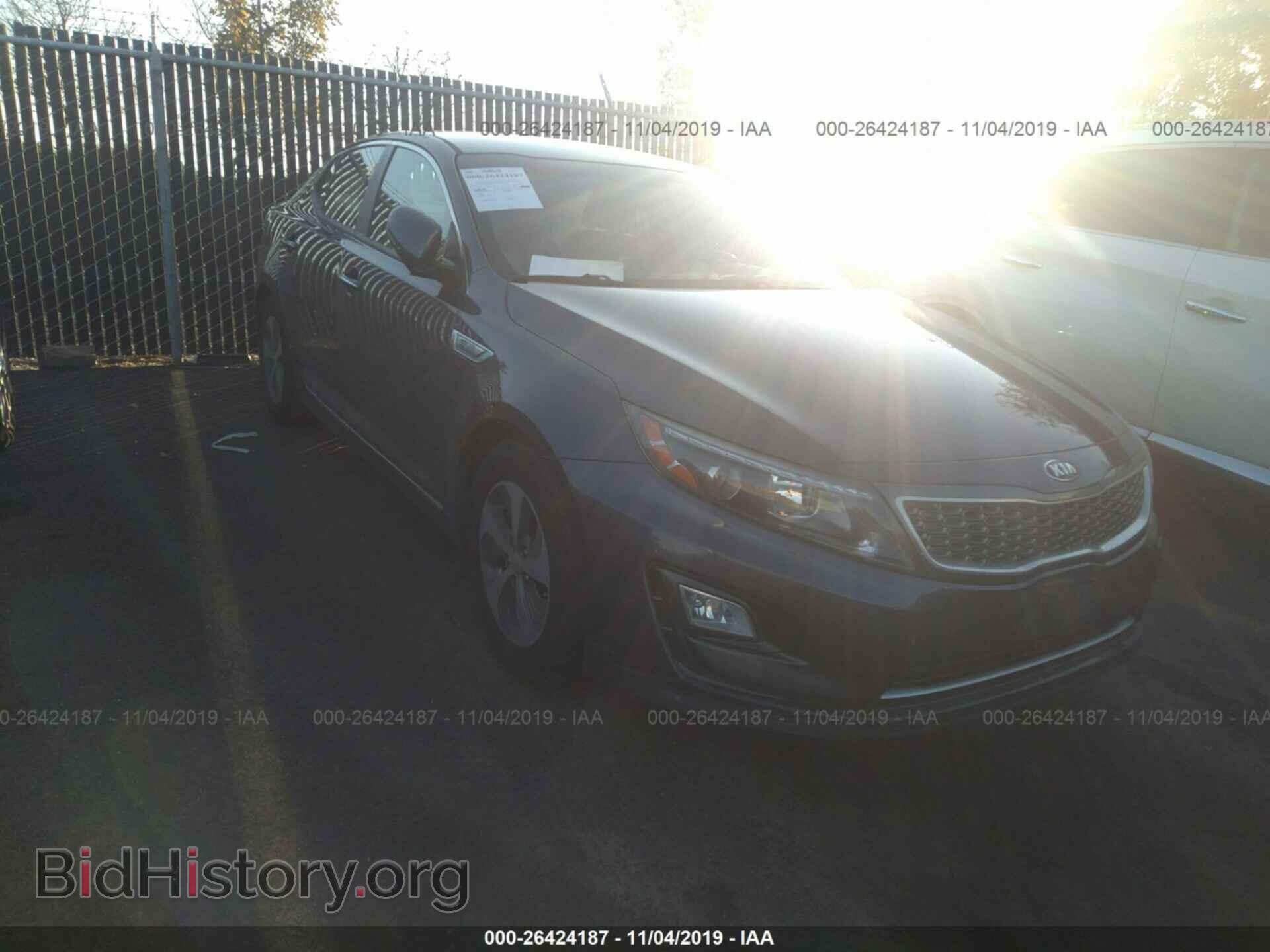 Фотография KNAGM4AD1E5074109 - KIA OPTIMA 2014