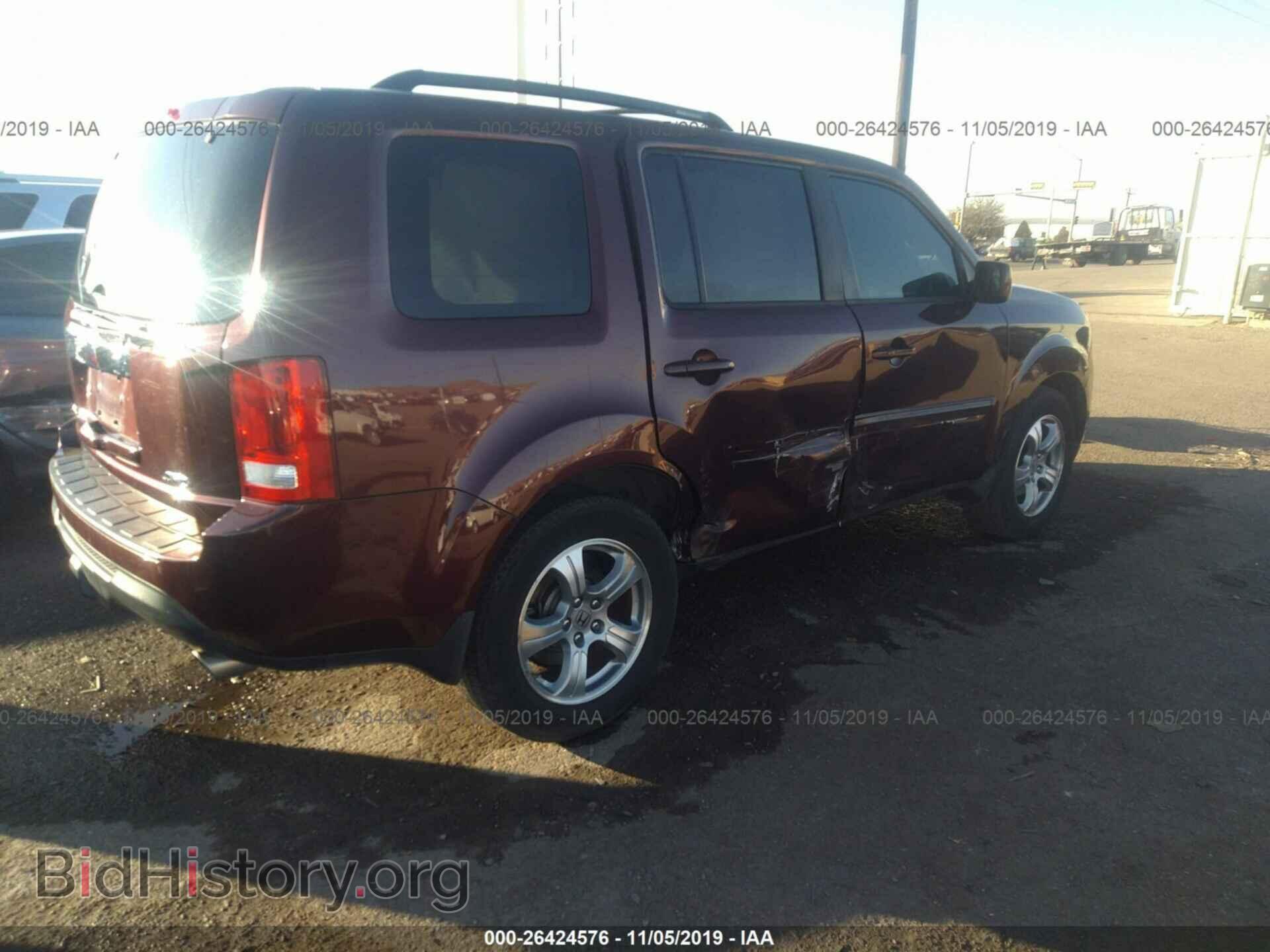 2012 HONDA PILOT - VIN: 5FNYF4H54CB041701 - Фото 4