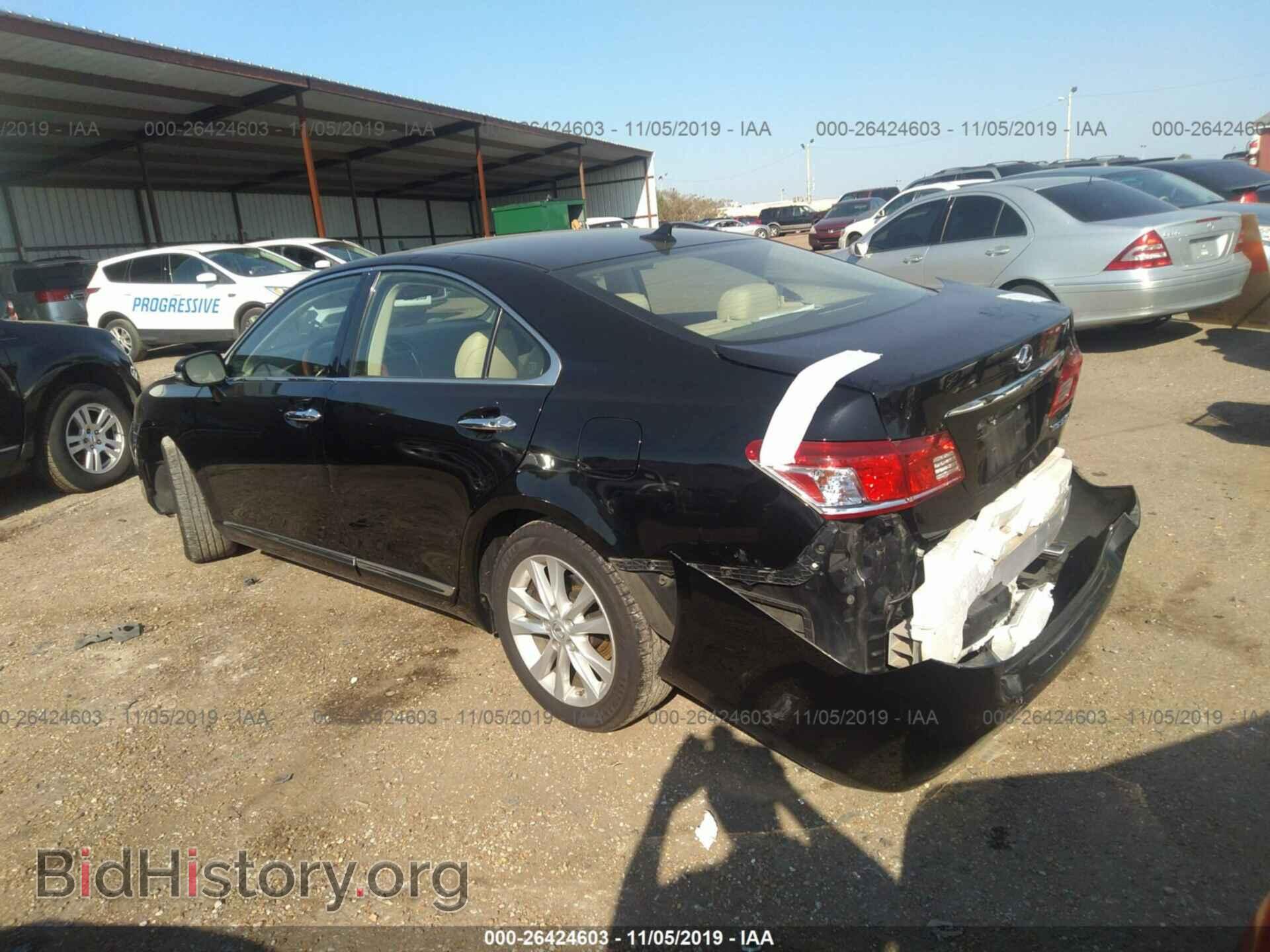 2011 LEXUS ES - VIN: JTHBK1EG0B2430003 - Photo 3