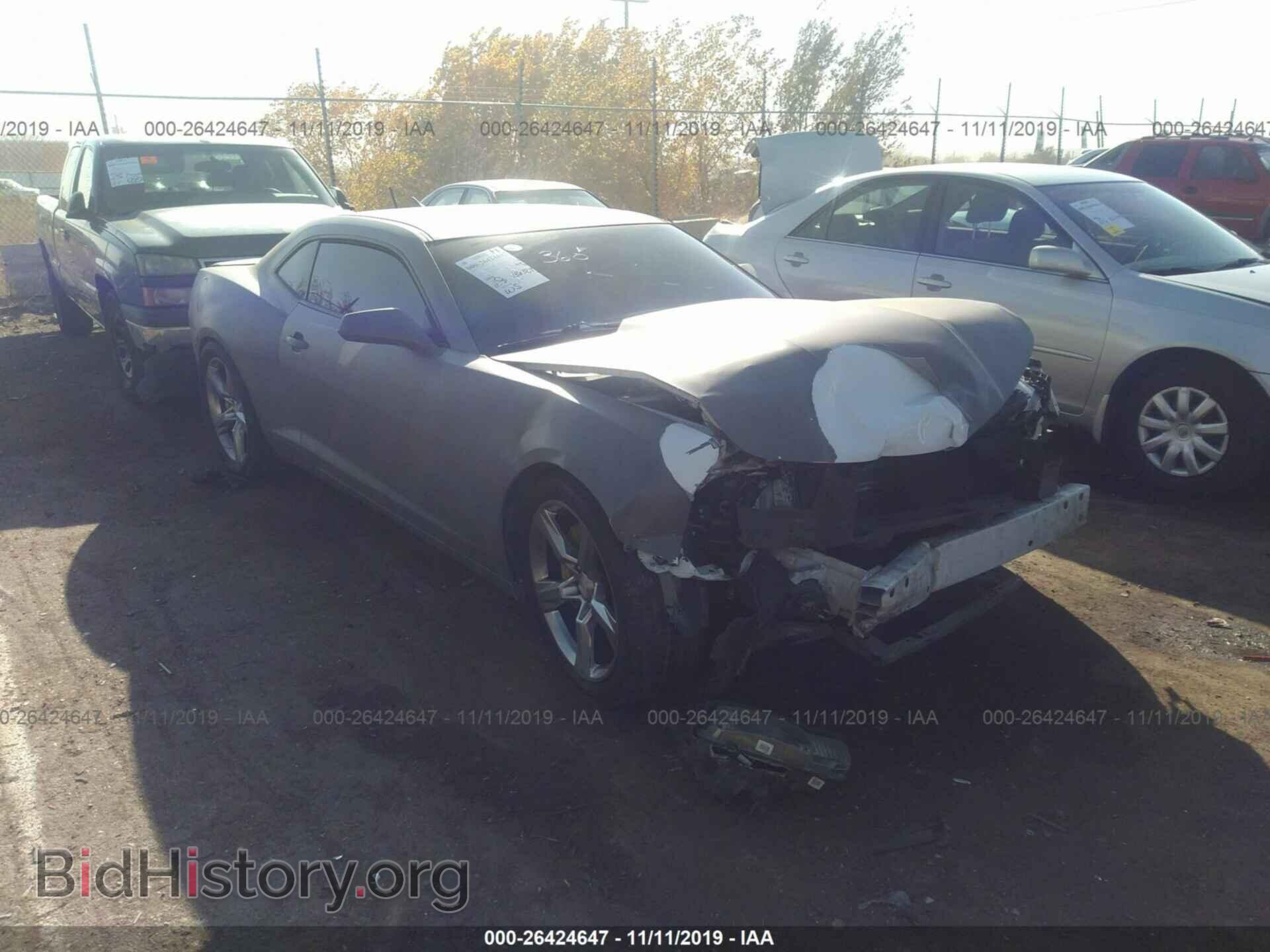 Фотография 2G1FK1EJ3C9130613 - CHEVROLET CAMARO 2012