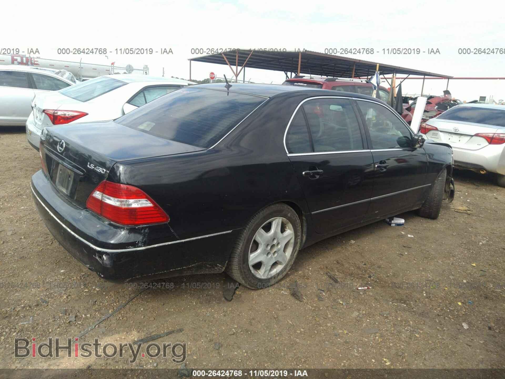 2004 LEXUS LS - VIN: JTHBN36F540160404 - Photo 4
