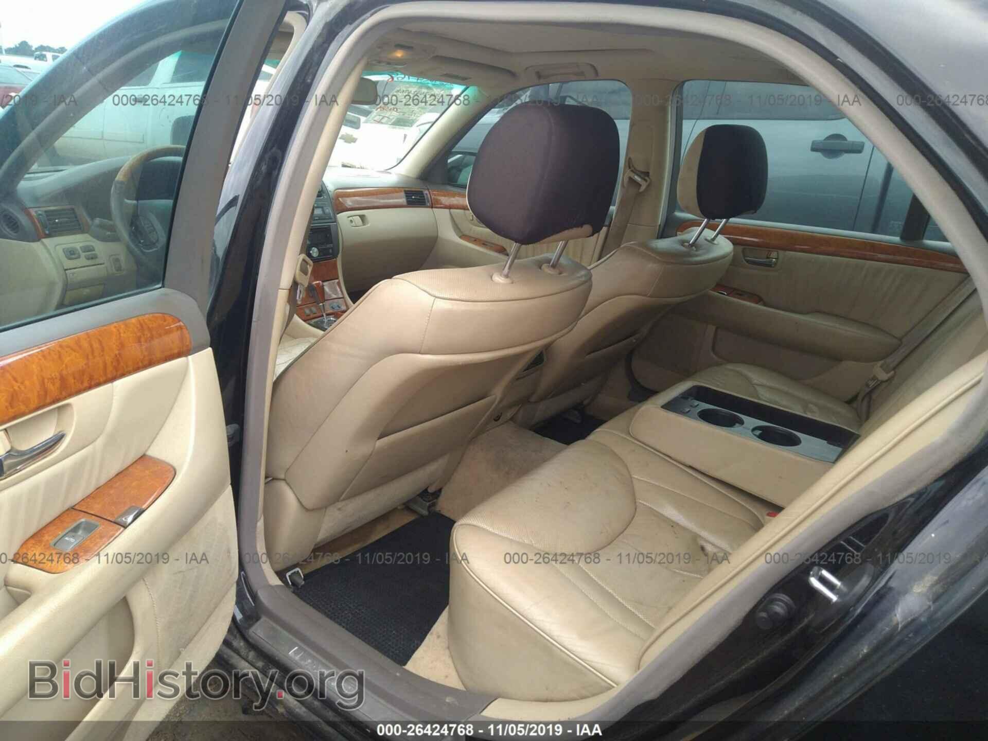 2004 LEXUS LS - VIN: JTHBN36F540160404 - Photo 8