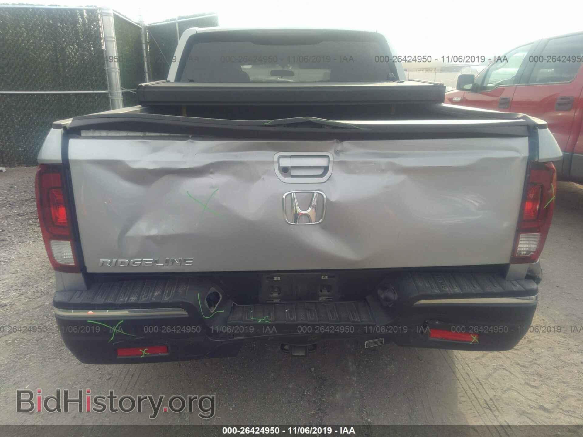 2017 HONDA RIDGELINE - VIN: 5FPYK2F52HB003577 - Фото 6