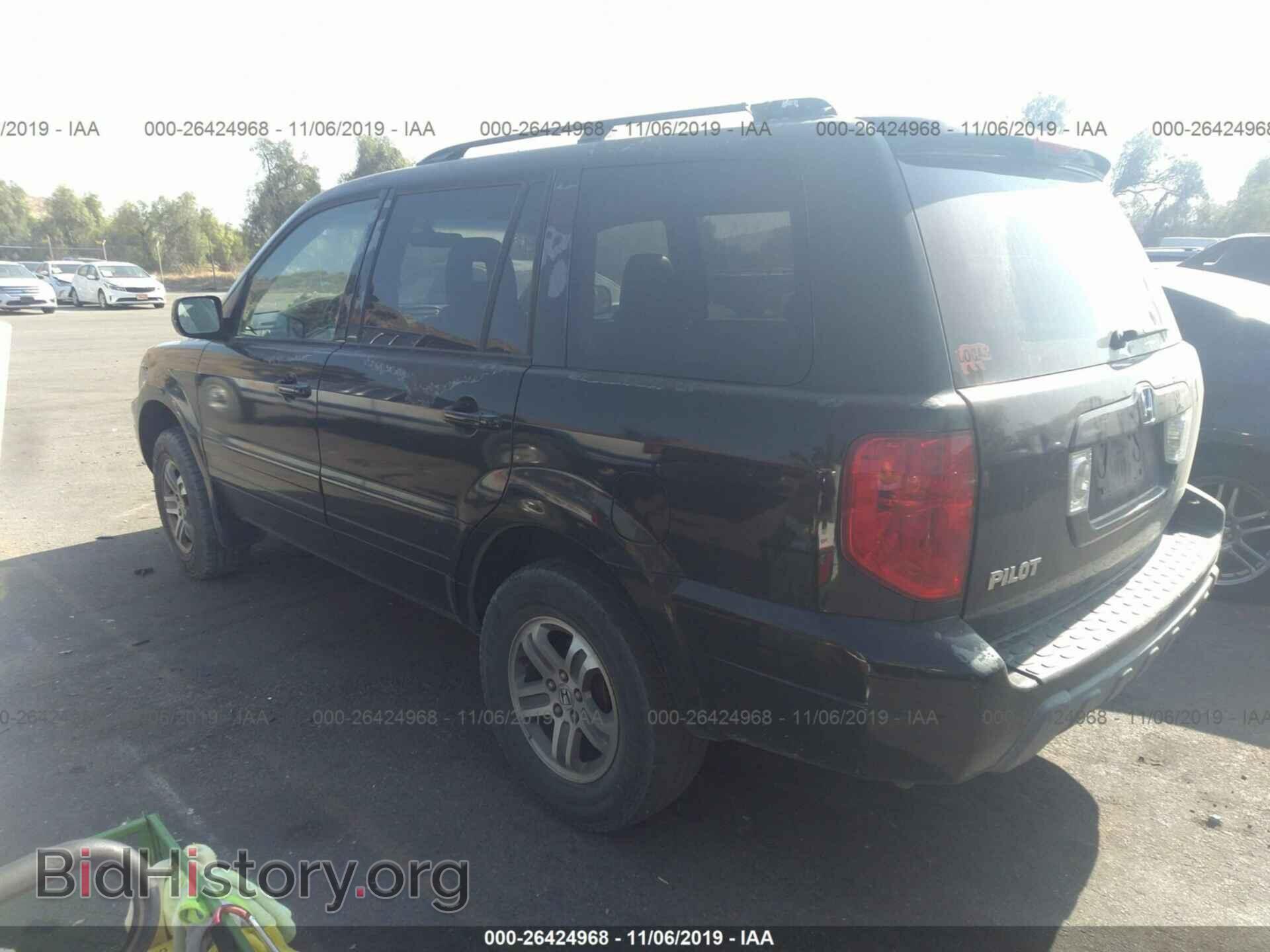 2005 HONDA PILOT - VIN: 5FNYF18655B061921 - Фото 3