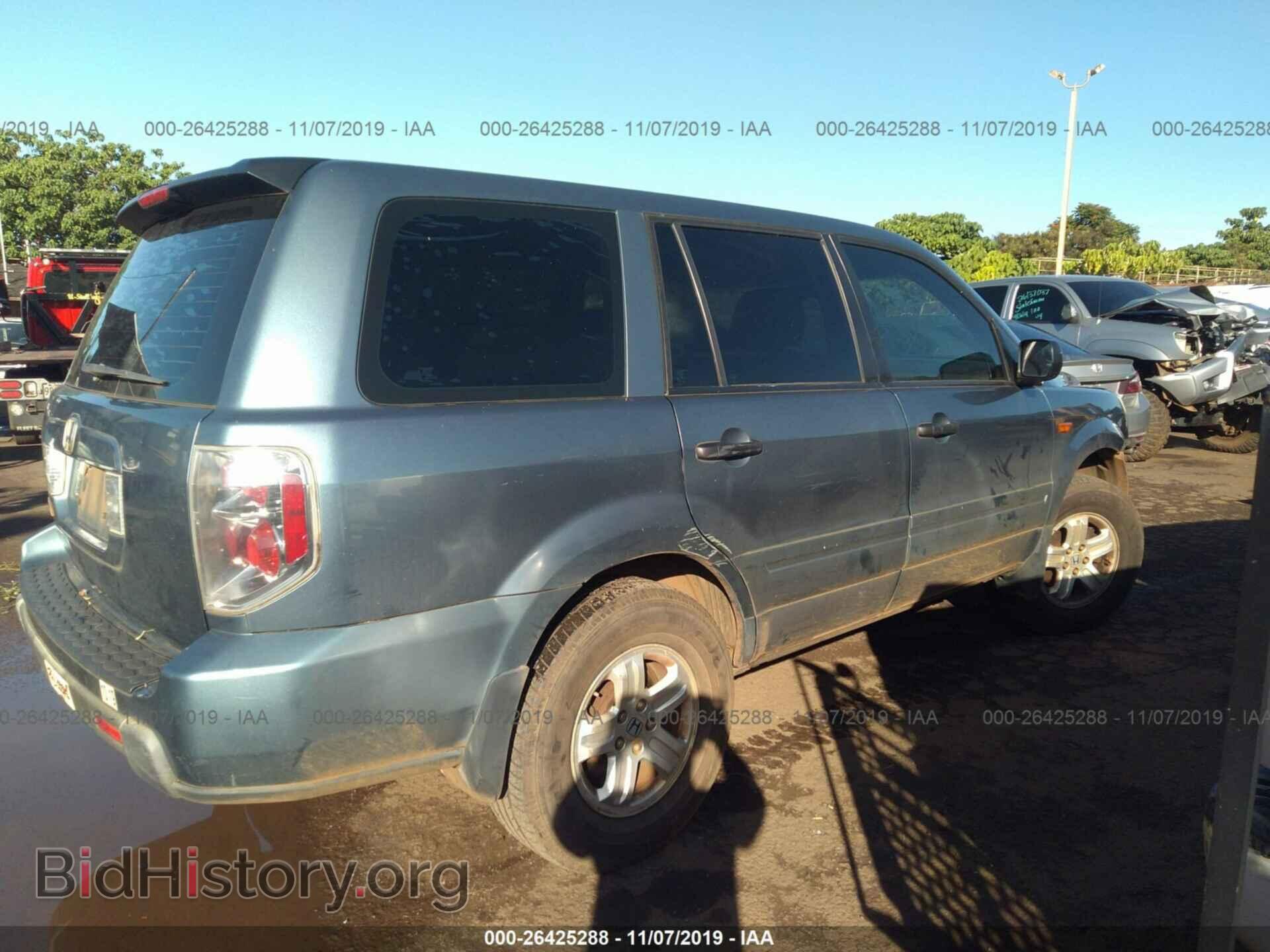 2007 HONDA PILOT - VIN: 5FNYF28187B043782 - Фото 4