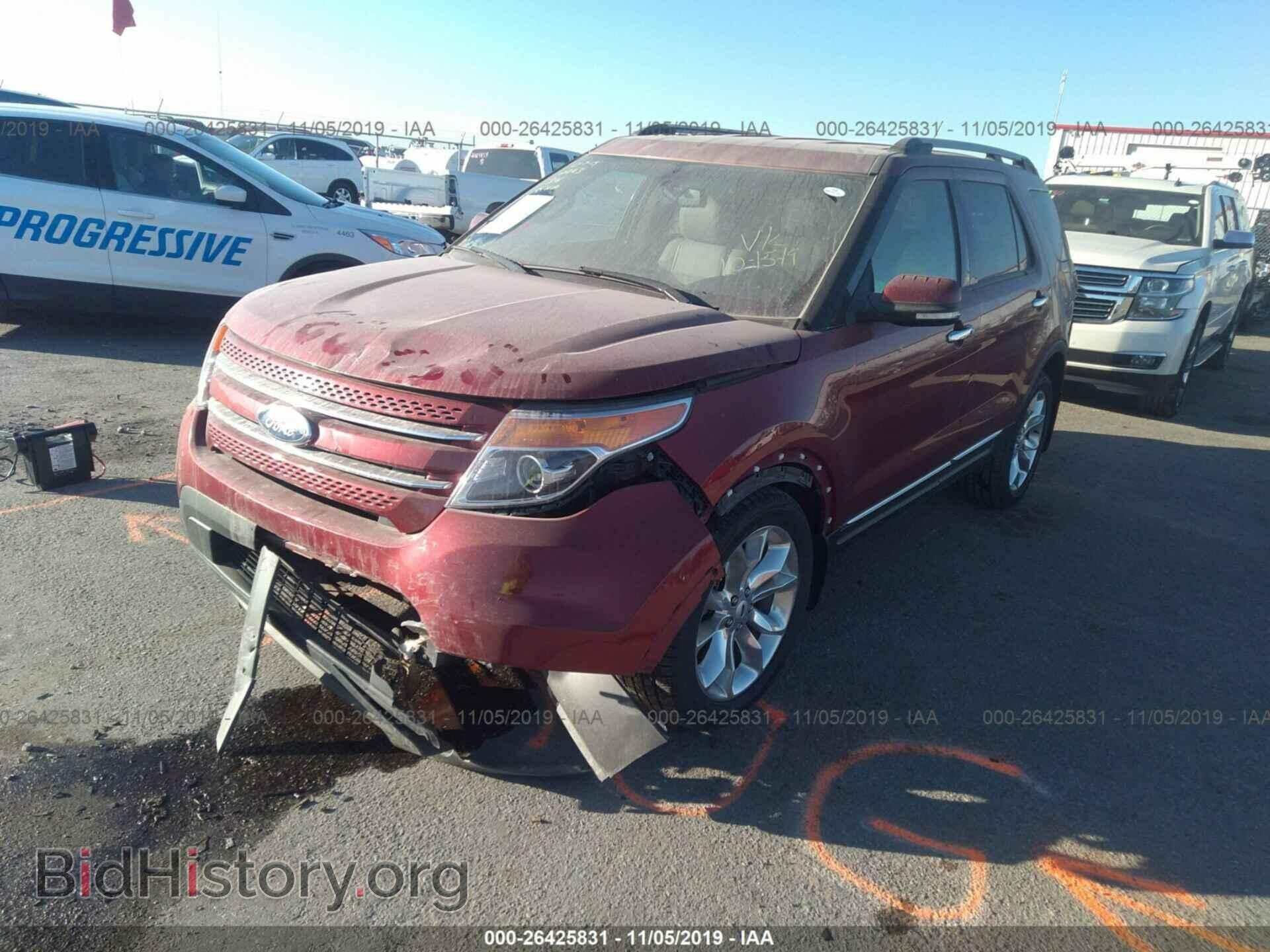 2014 FORD EXPLORER - VIN: 1FM5K8F85EGC57922 - Фото 2