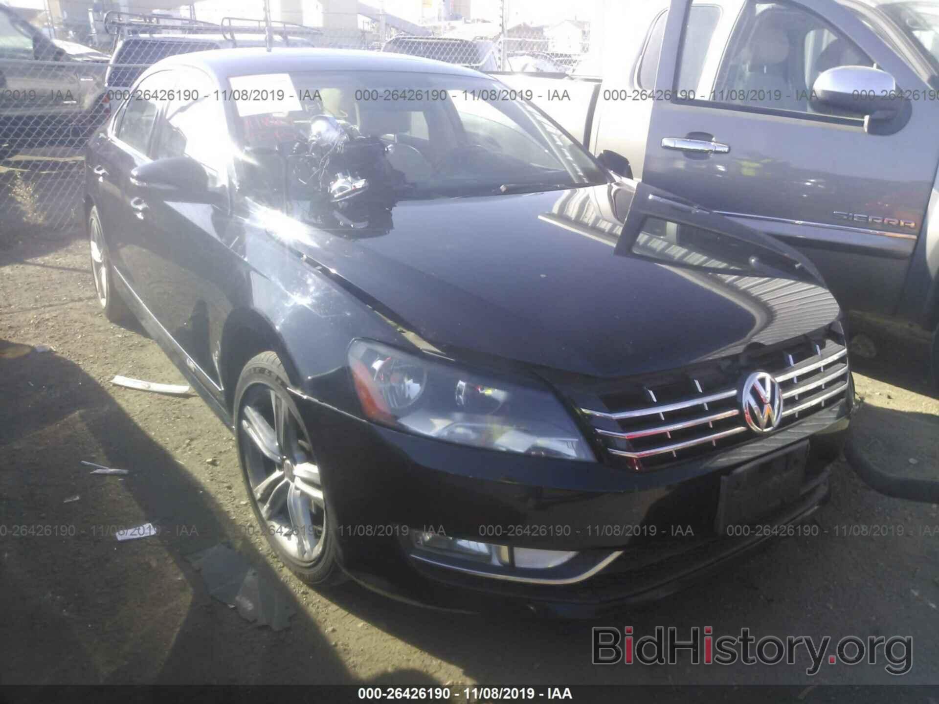 Photo 1VWCM7A30CC024253 - VOLKSWAGEN PASSAT 2012