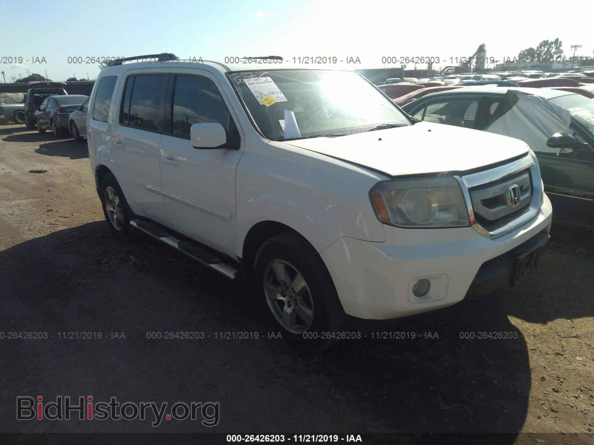 Фотография 5FNYF3H44BB044470 - Honda Pilot 2011