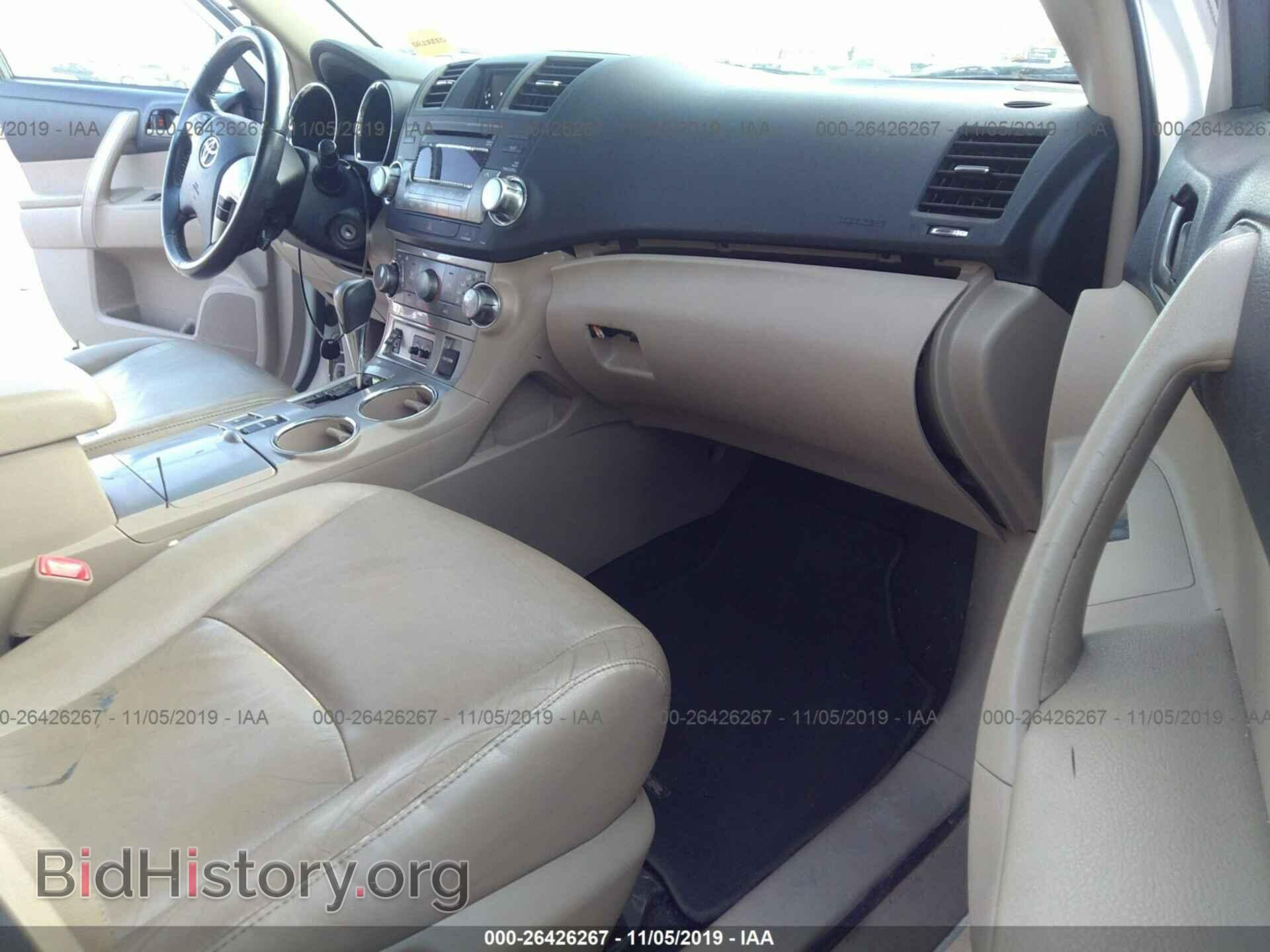 2012 TOYOTA HIGHLANDER - VIN: 5TDBK3EH2CS160398 - Фото 5